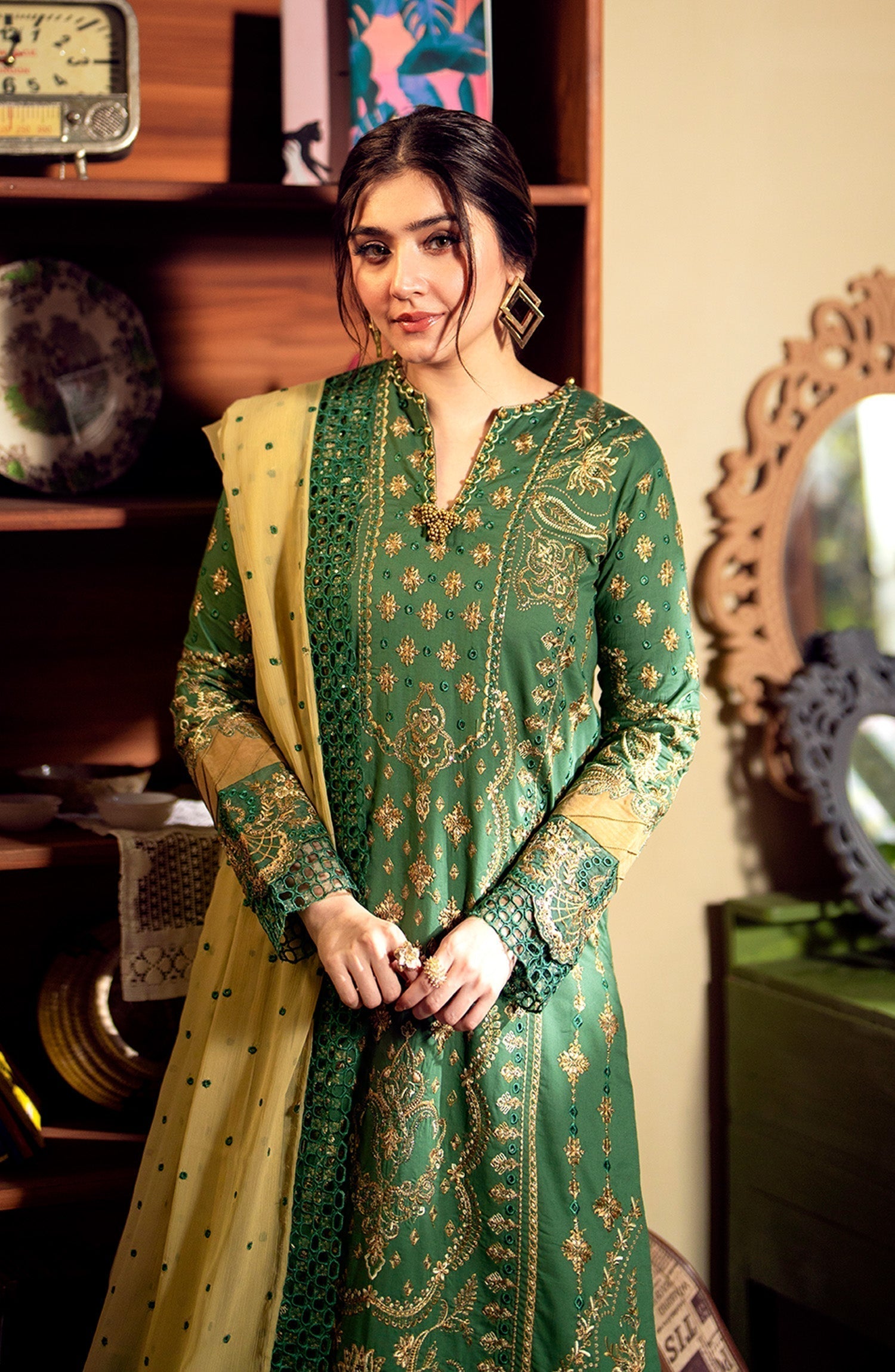 Maryum N Maria | Luxury Lawn 24 | Dure -  Maryum N Maria Luxury -  Agha Fabrics