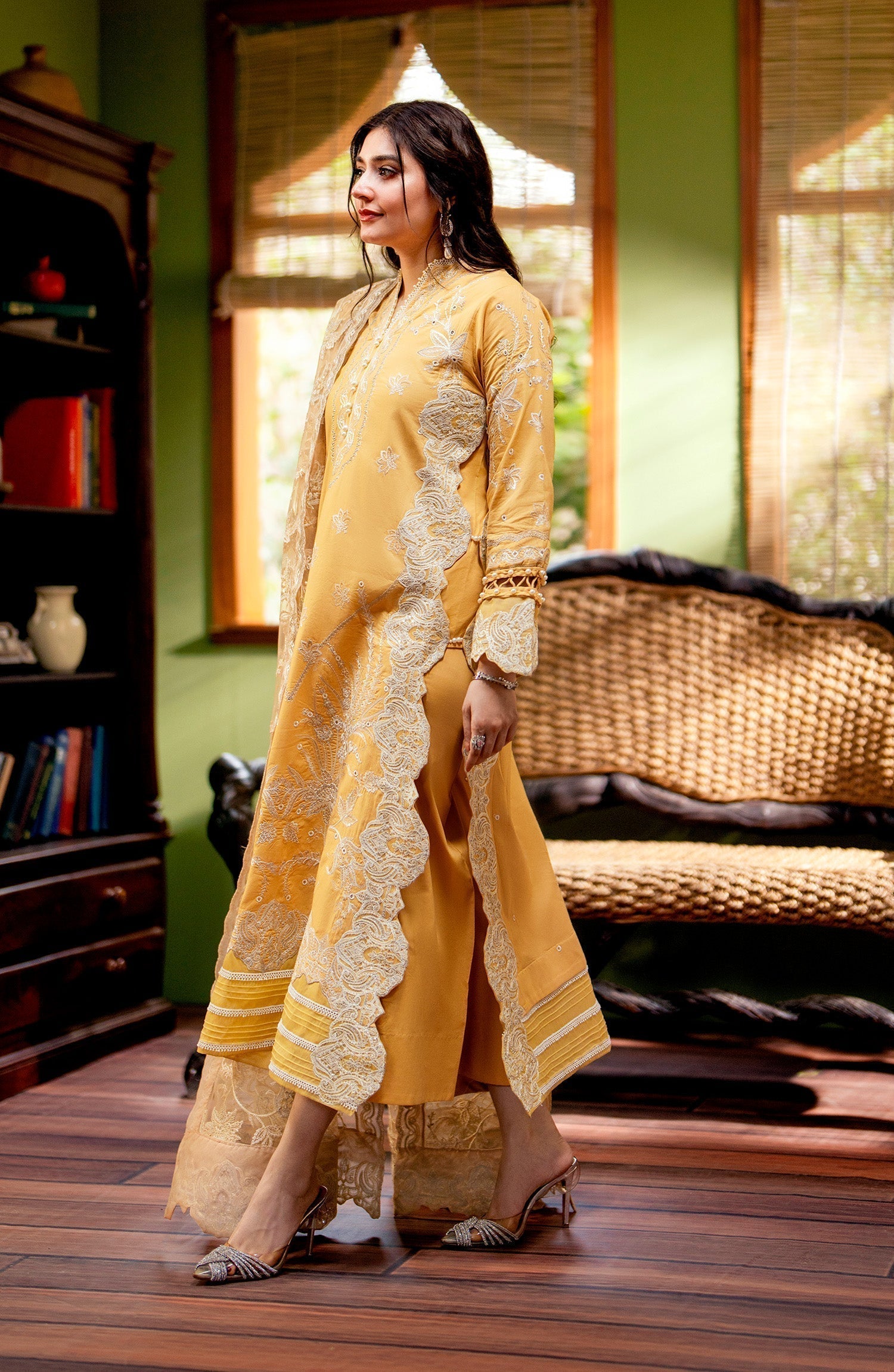 Maryum N Maria | Luxury Lawn 24 | Lamya -  Maryum N Maria Luxury -  Agha Fabrics