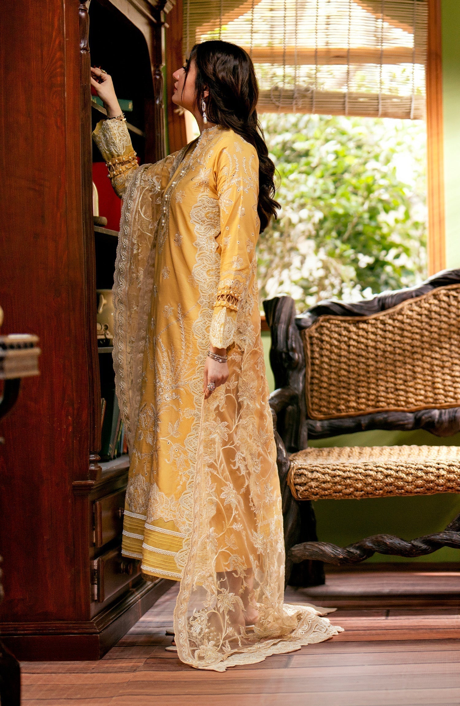 Maryum N Maria | Luxury Lawn 24 | Lamya -  Maryum N Maria Luxury -  Agha Fabrics