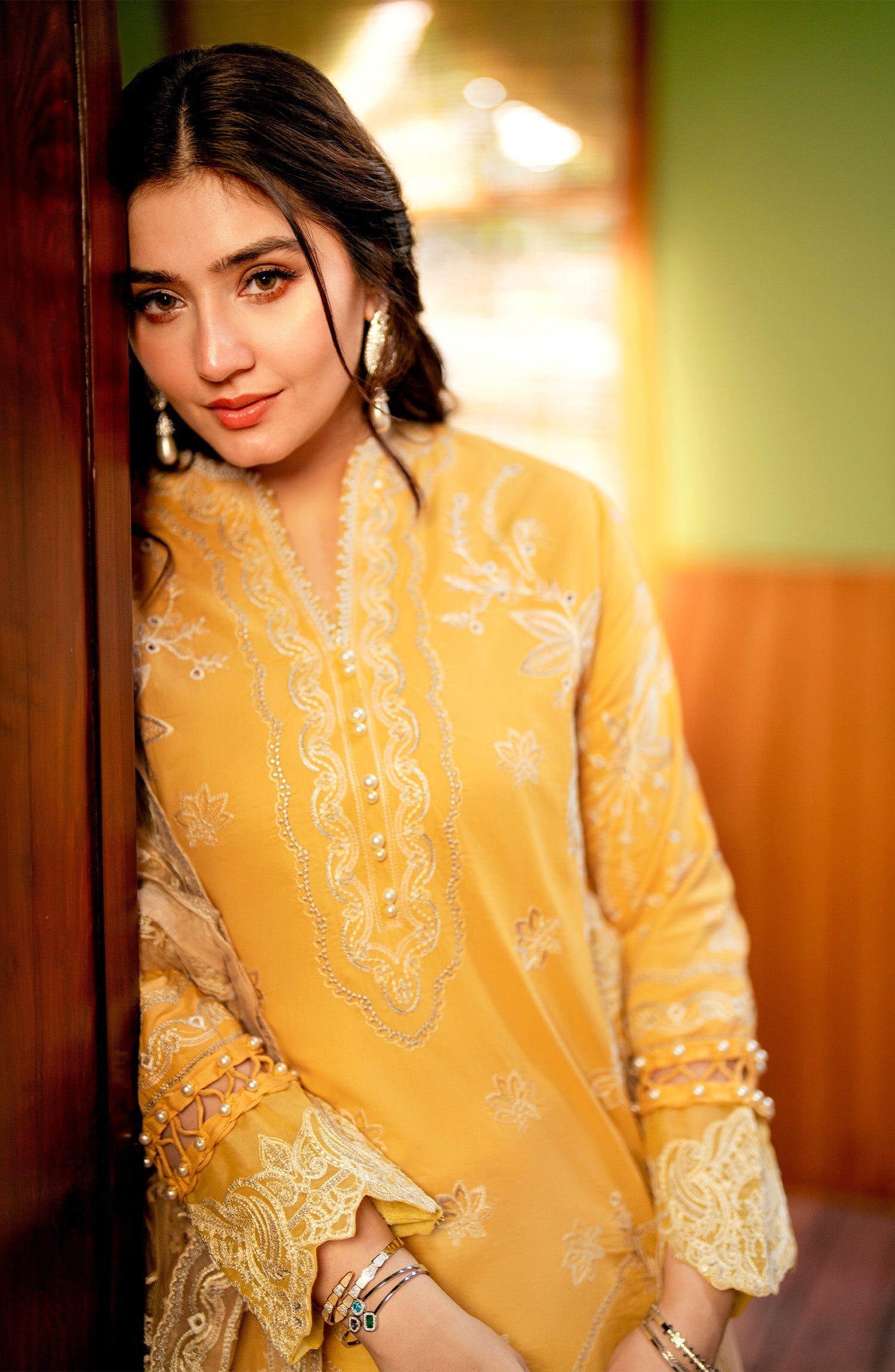 Maryum N Maria | Luxury Lawn 24 | Lamya -  Maryum N Maria Luxury -  Agha Fabrics