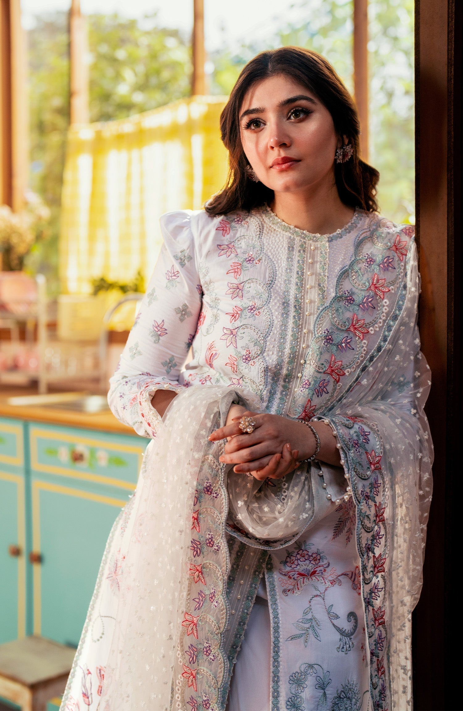 Maryum N Maria | Luxury Lawn 24 | Fatin -  Maryum N Maria Luxury -  Agha Fabrics