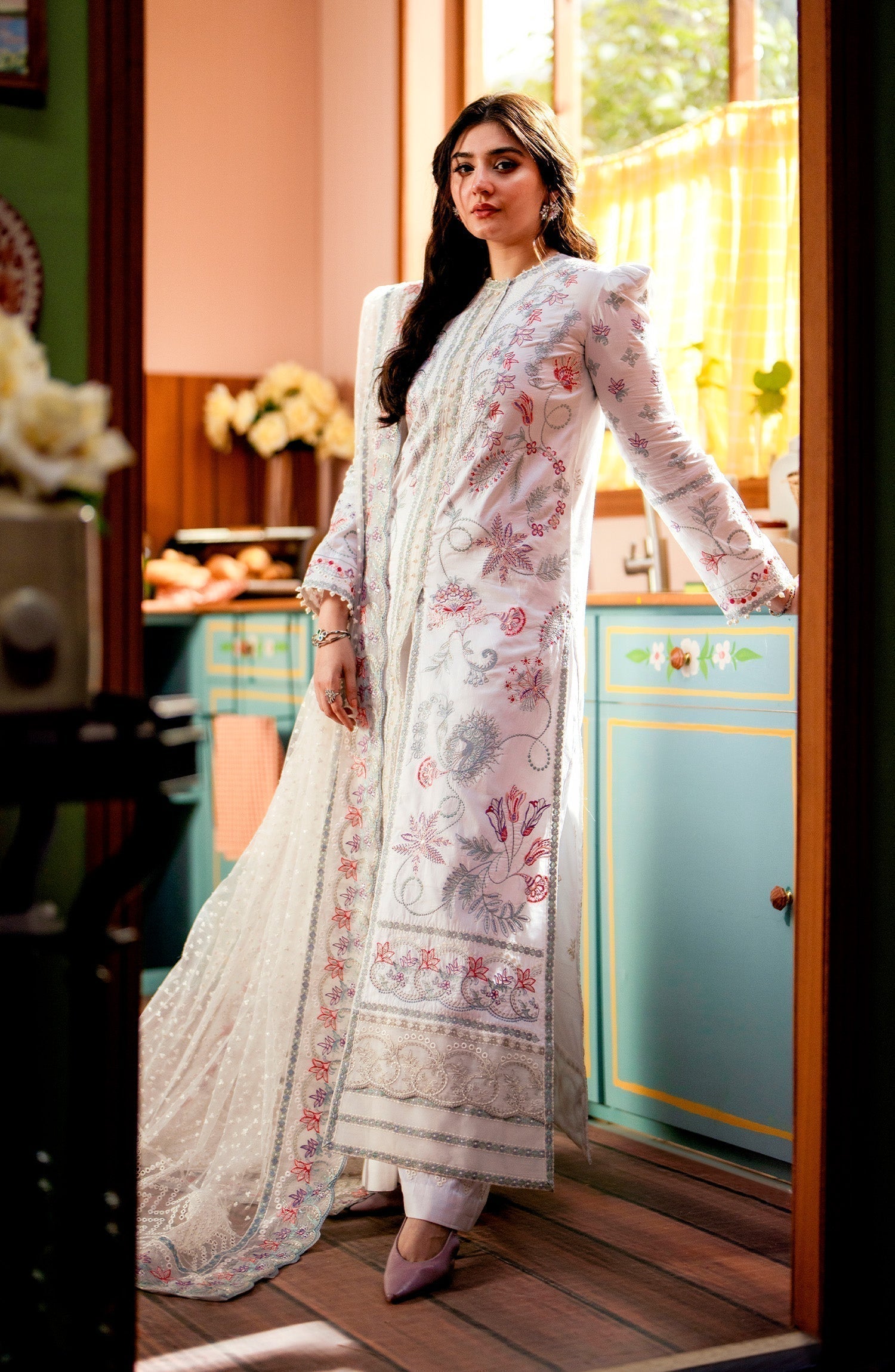 Maryum N Maria | Luxury Lawn 24 | Fatin -  Maryum N Maria Luxury -  Agha Fabrics