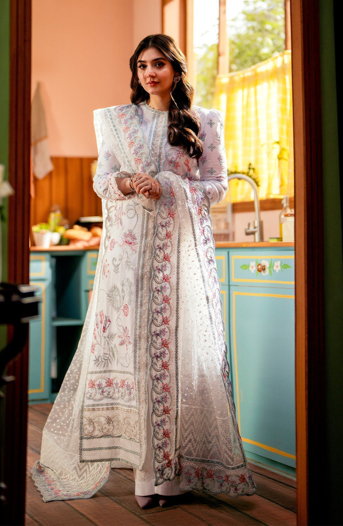 Maryum N Maria | Luxury Lawn 24 | Fatin -  Maryum N Maria Luxury -  Agha Fabrics