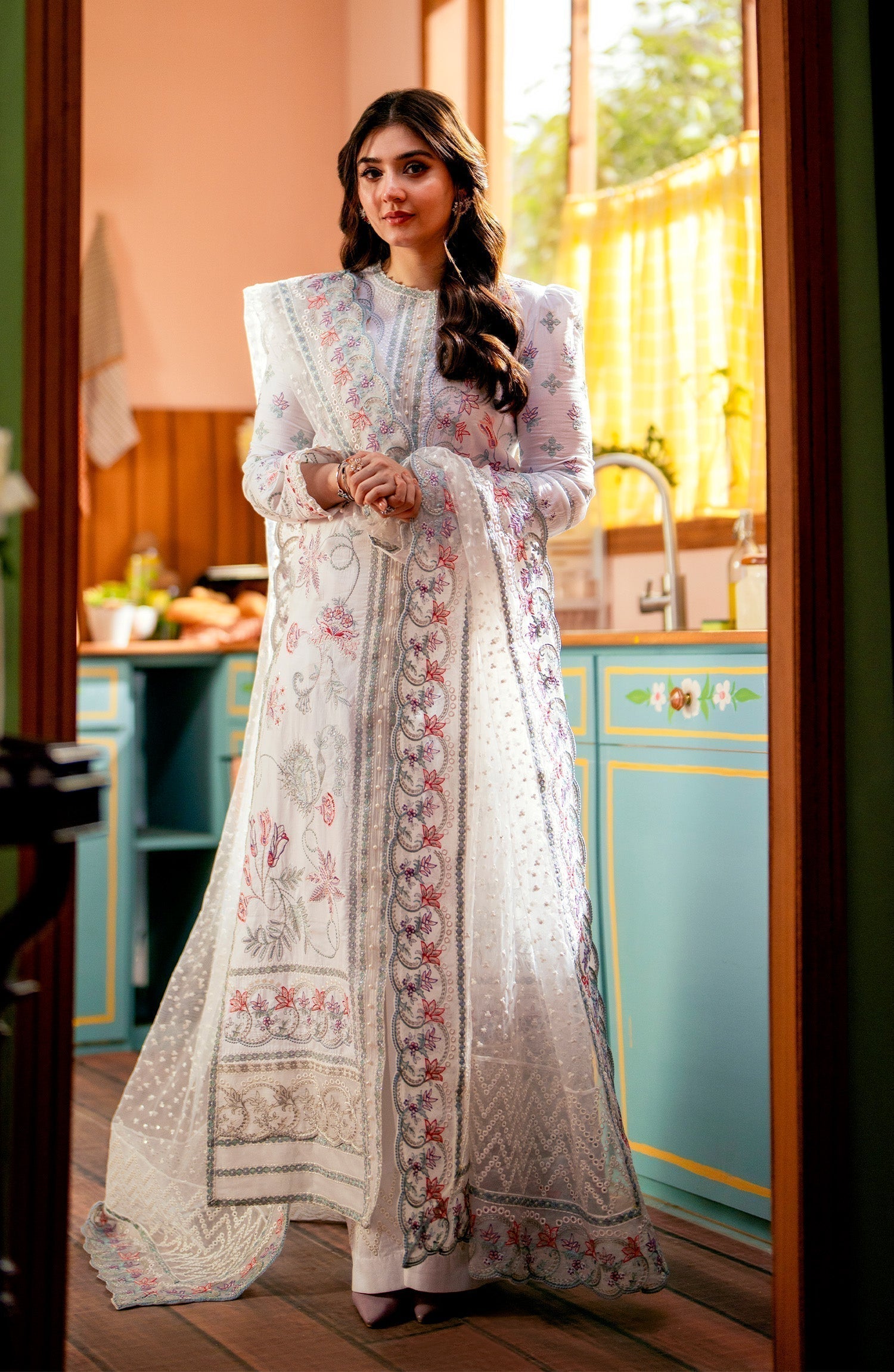 Maryum N Maria | Luxury Lawn 24 | Fatin -  Maryum N Maria Luxury -  Agha Fabrics