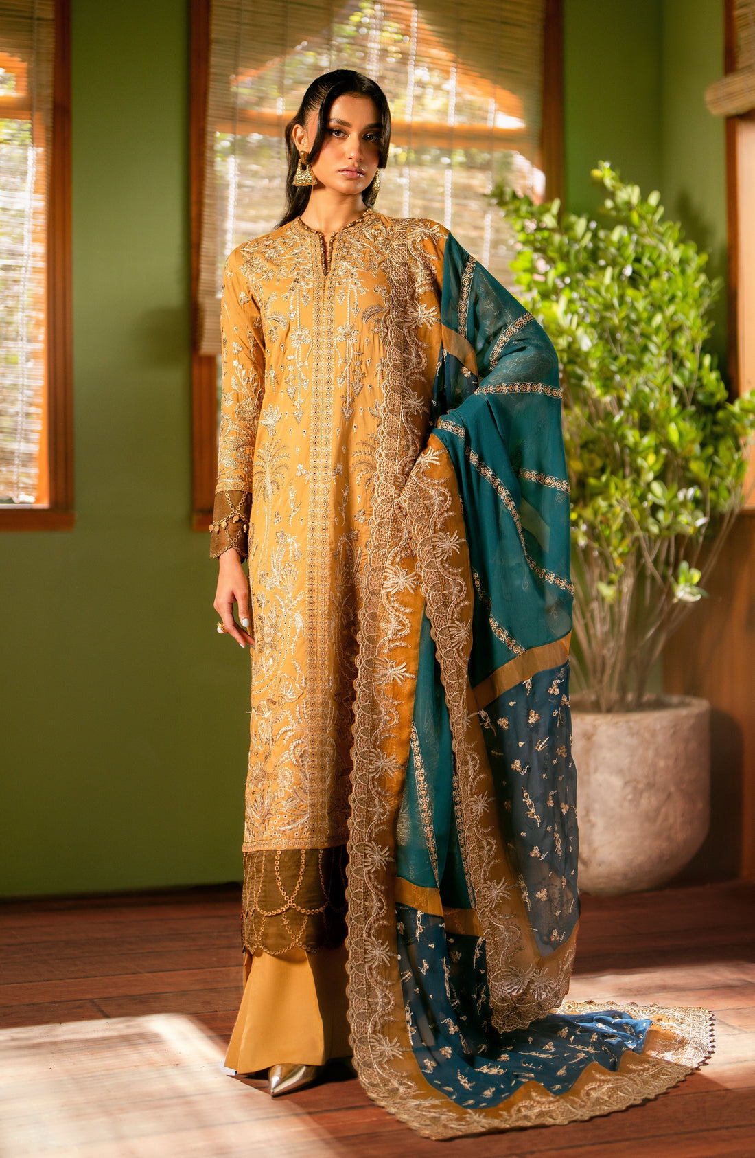 Maryum N Maria | Luxury Lawn 24 | Heba -  Maryum N Maria Luxury -  Agha Fabrics