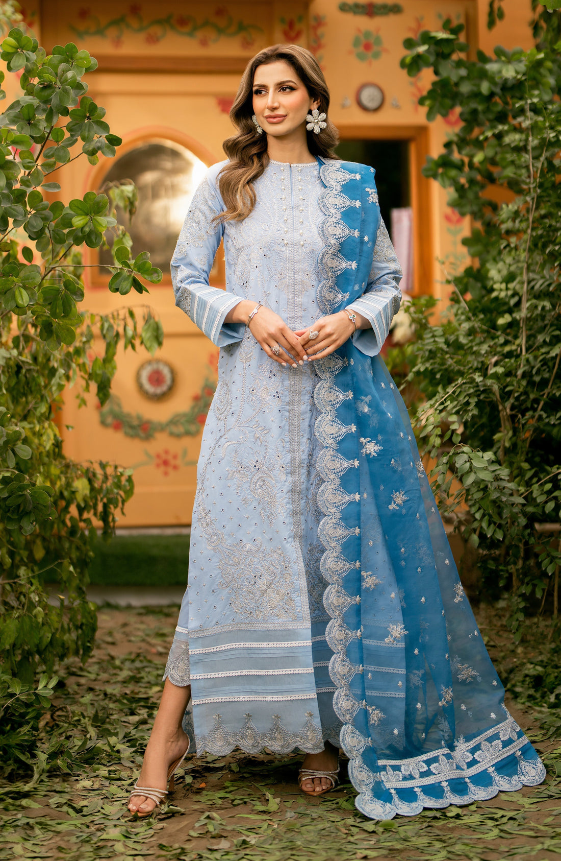 Maryum N Maria | Luxury Lawn 24 | Eshe -  Maryum N Maria Luxury -  Agha Fabrics