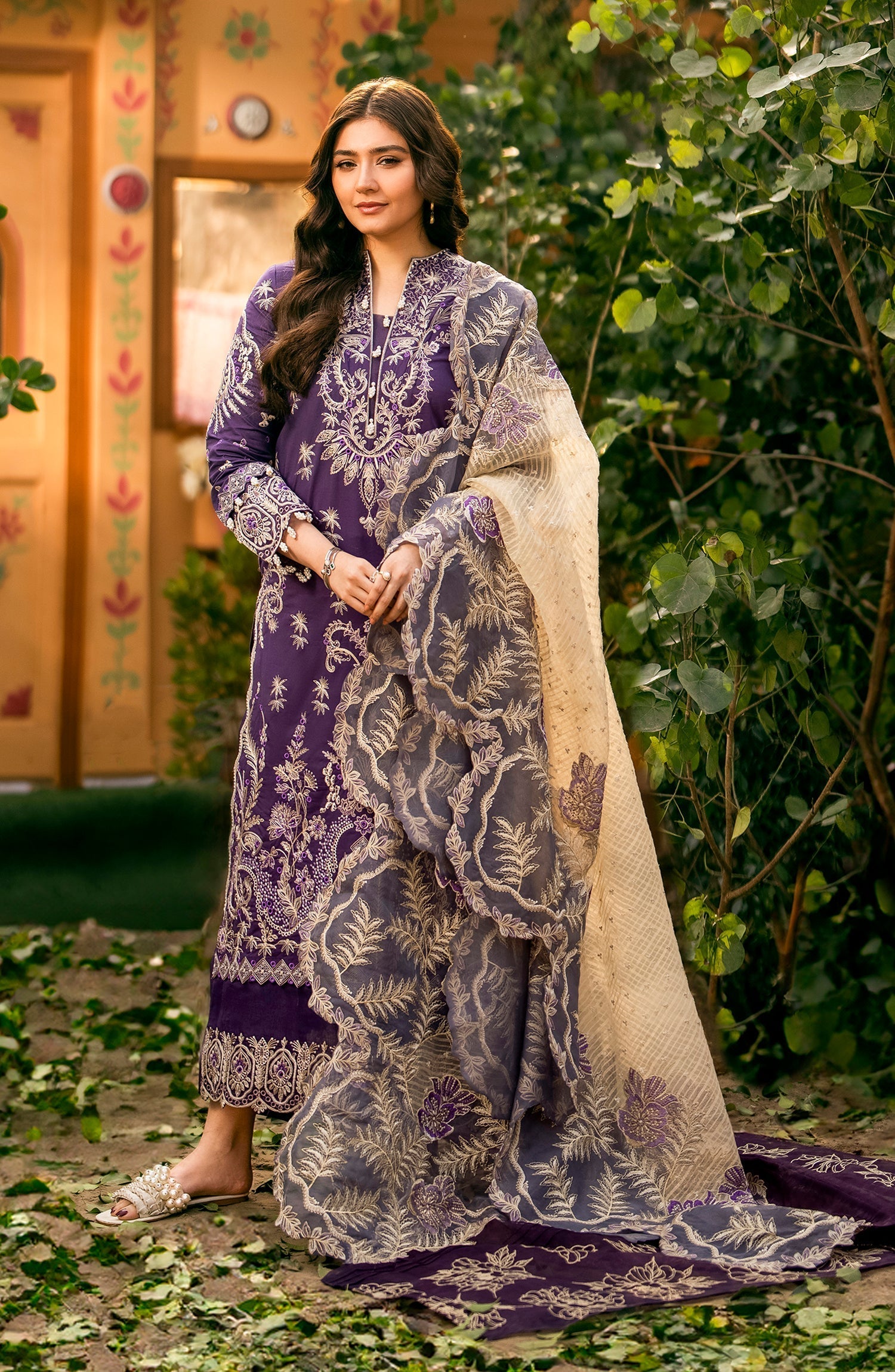 Maryum N Maria | Luxury Lawn 24 | Rahma -  Maryum N Maria Luxury -  Agha Fabrics