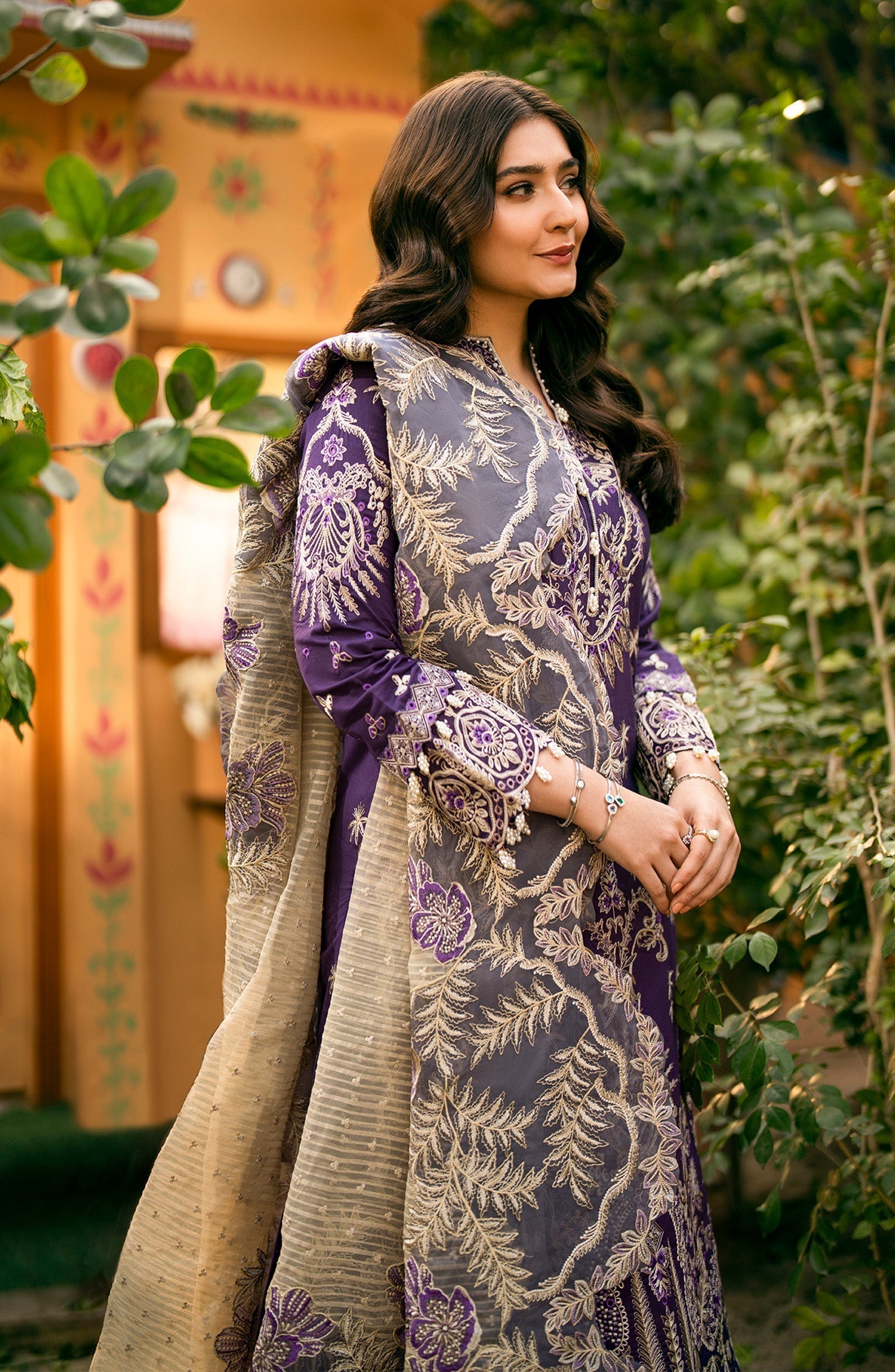 Maryum N Maria | Luxury Lawn 24 | Rahma -  Maryum N Maria Luxury -  Agha Fabrics
