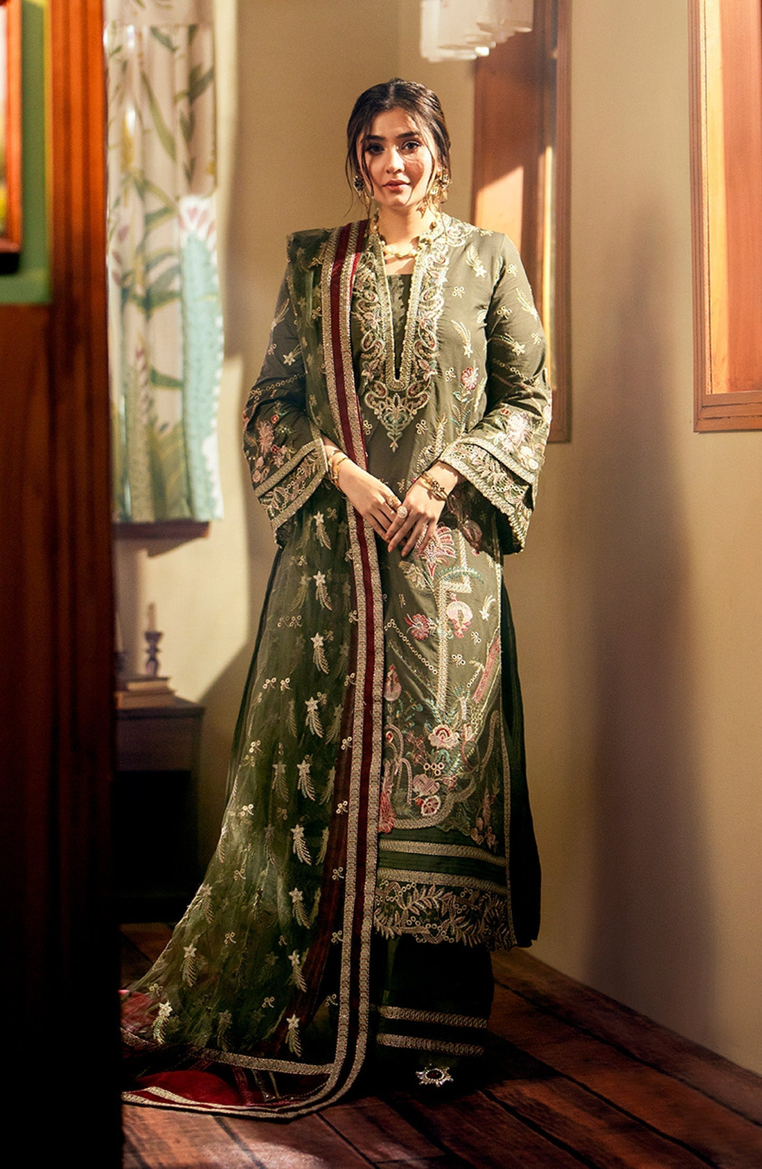 Maryum N Maria | Luxury Lawn 24 | Amira -  Maryum N Maria Luxury -  Agha Fabrics