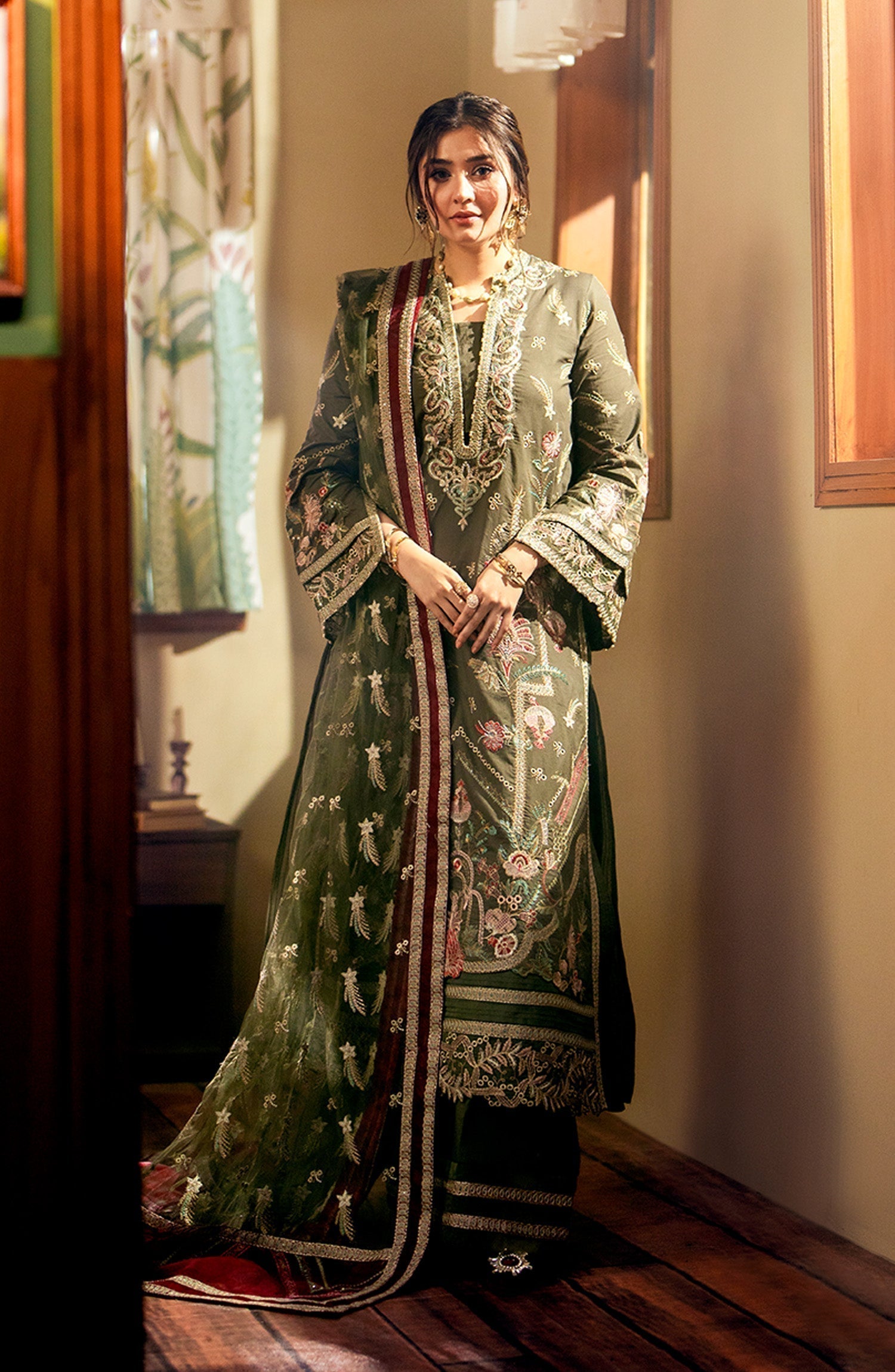 Maryum N Maria | Luxury Lawn 24 | Amira -  Maryum N Maria Luxury -  Agha Fabrics