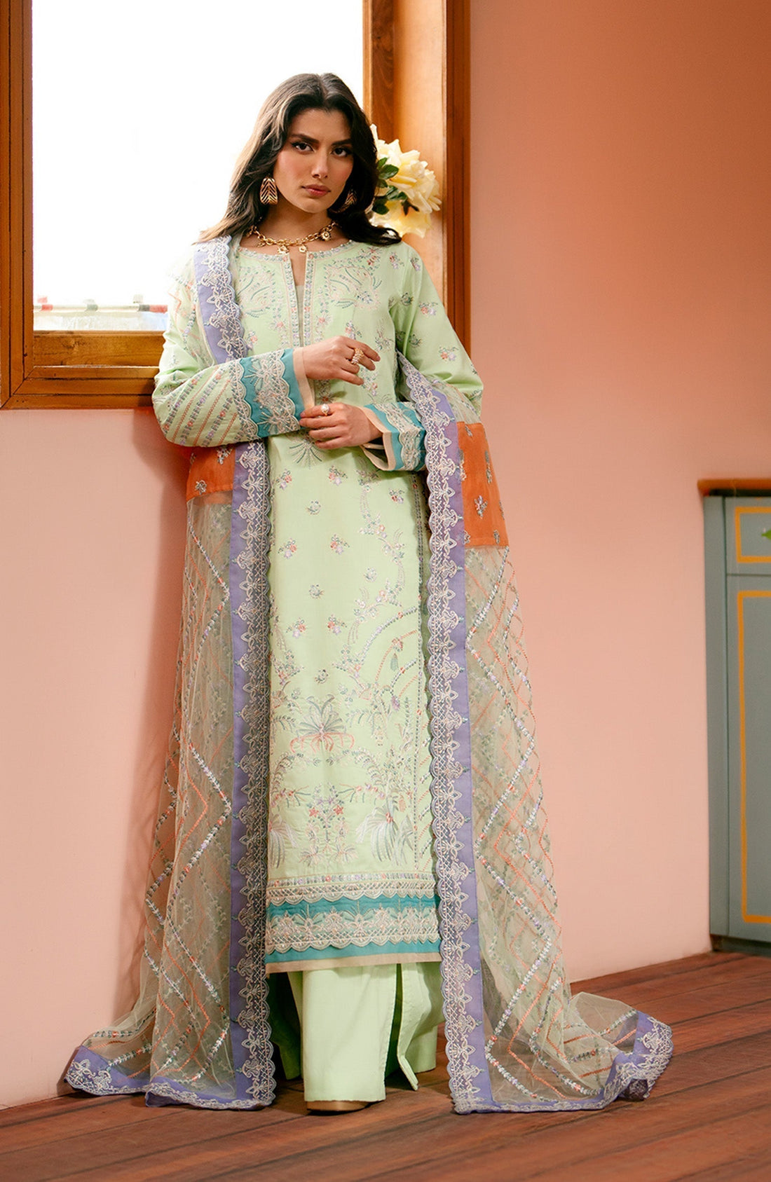 Maryum N Maria | Luxury Lawn 24 | Zara -  Maryum N Maria Luxury -  Agha Fabrics
