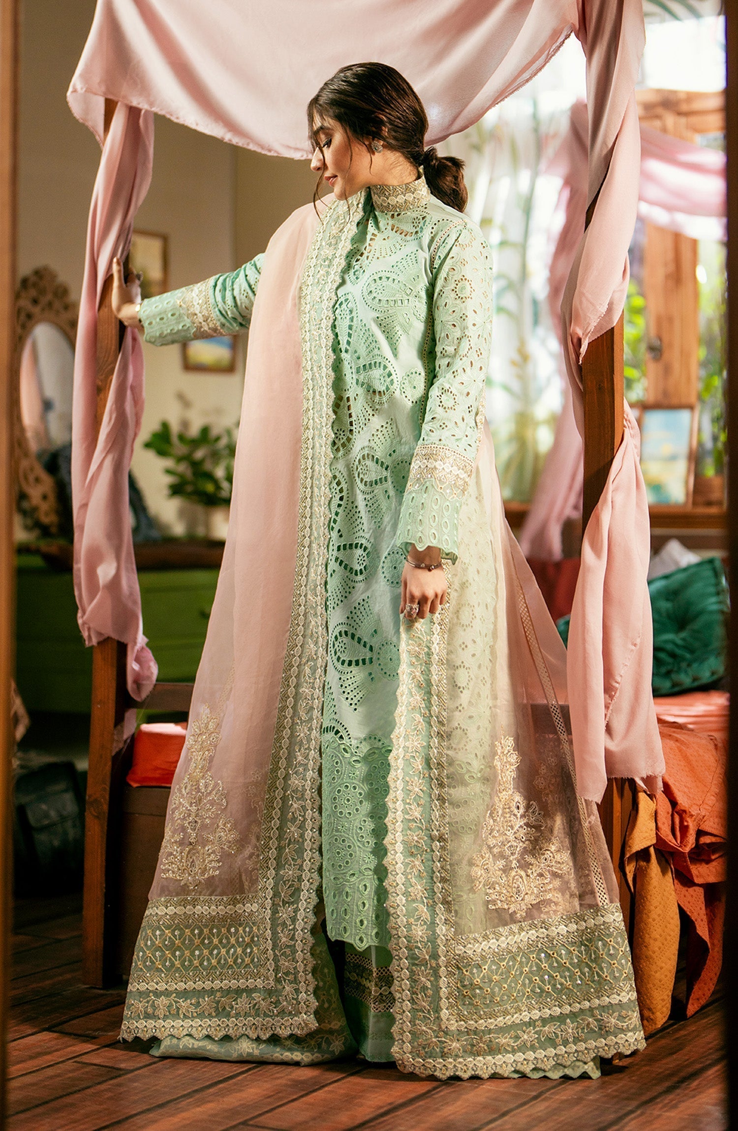 Maryum N Maria | Luxury Lawn 24 | Rawiya -  Maryum N Maria Luxury -  Agha Fabrics