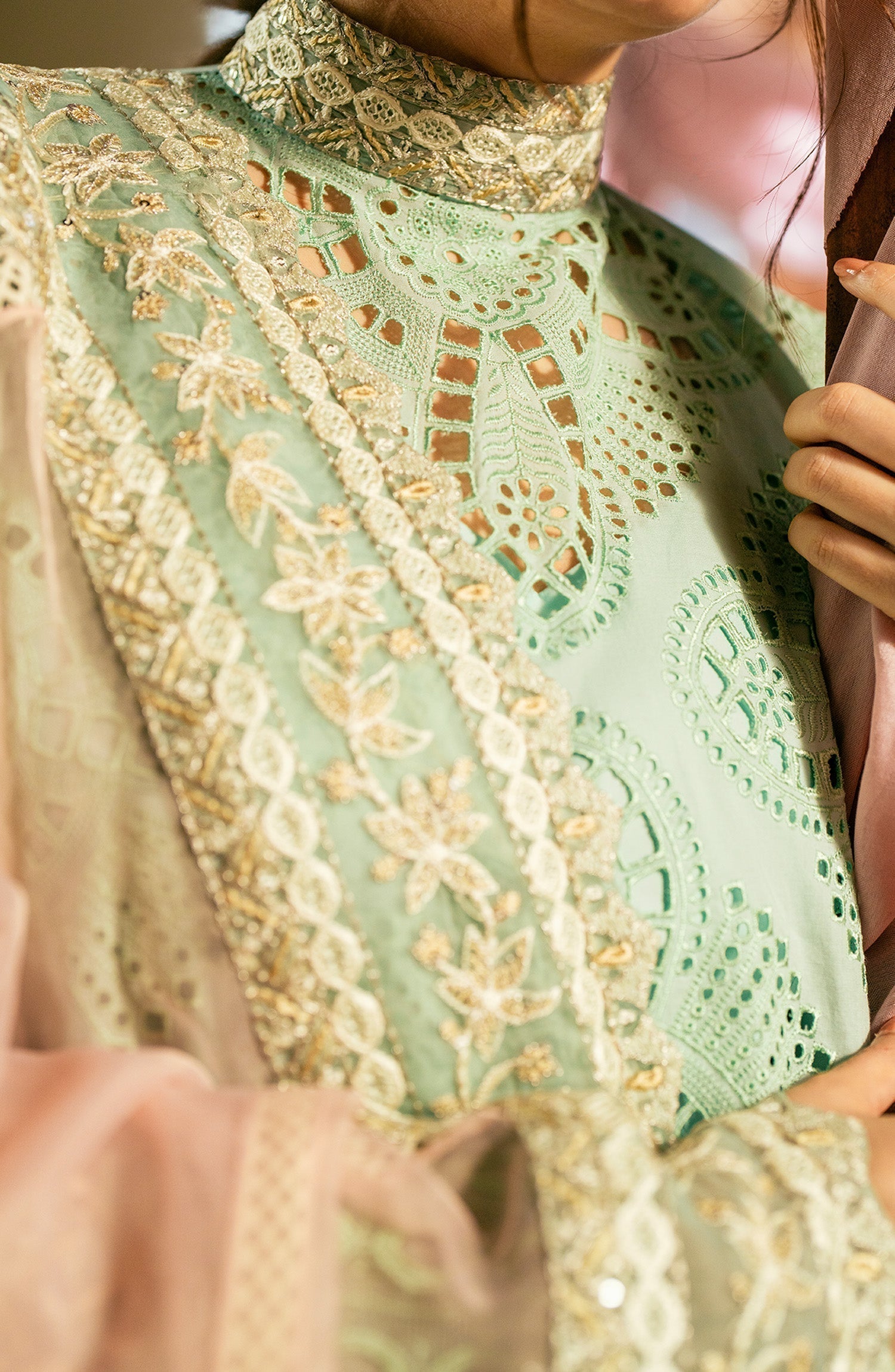 Maryum N Maria | Luxury Lawn 24 | Rawiya -  Maryum N Maria Luxury -  Agha Fabrics