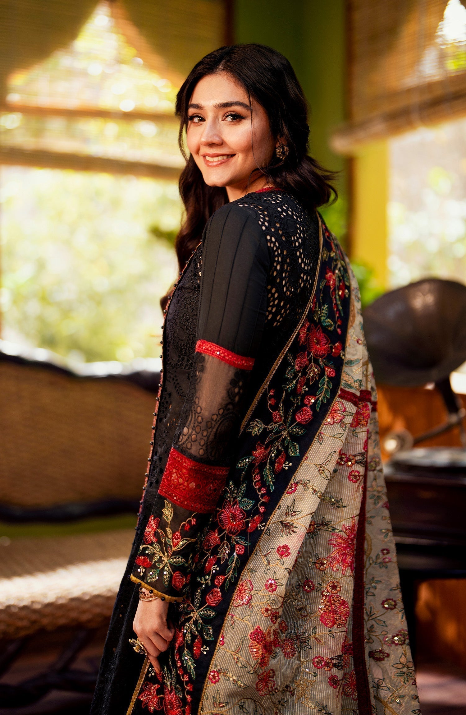 Maryum N Maria | Luxury Lawn 24 | Zayna -  Maryum N Maria Luxury -  Agha Fabrics