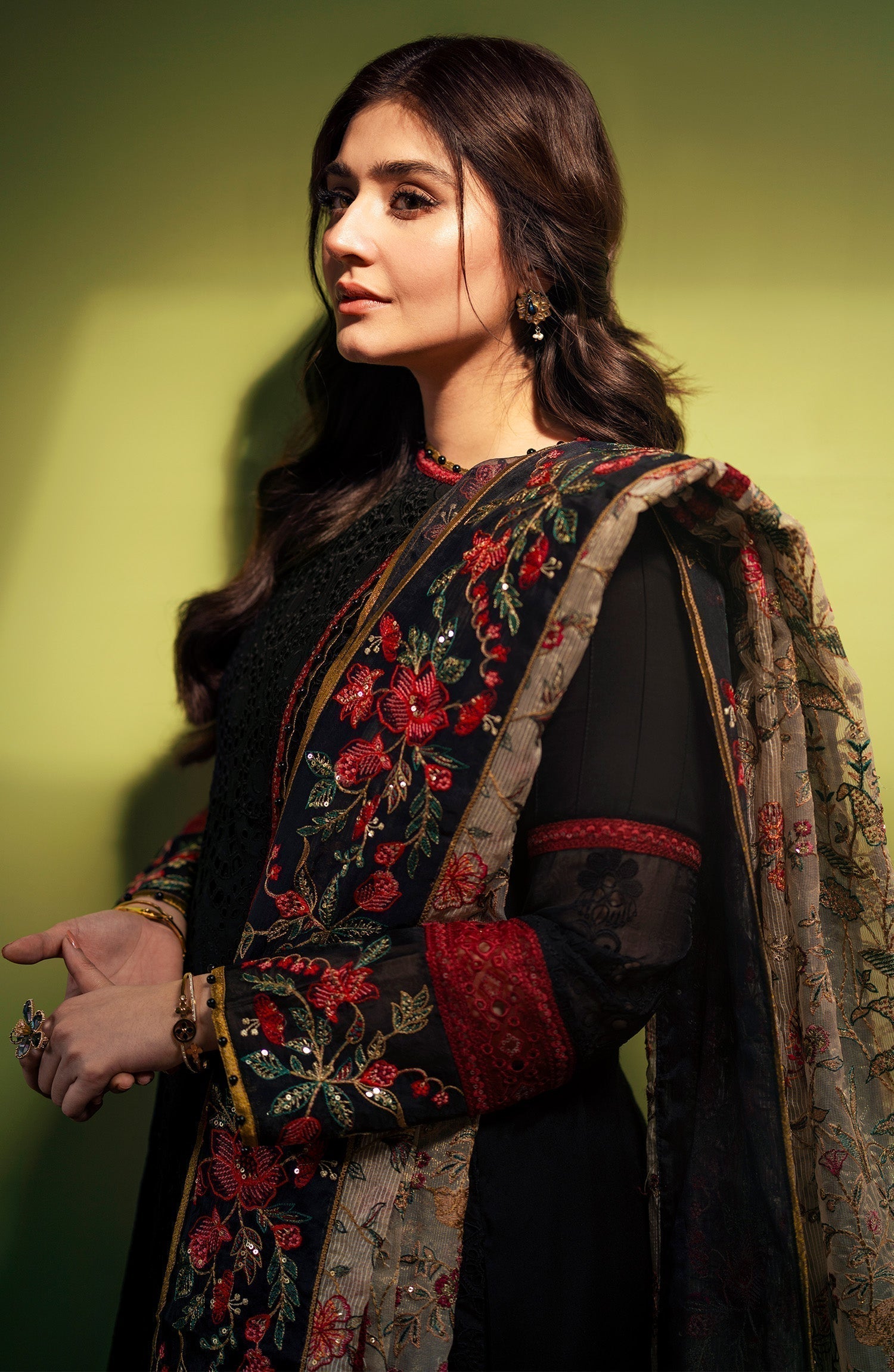 Maryum N Maria | Luxury Lawn 24 | Zayna -  Maryum N Maria Luxury -  Agha Fabrics