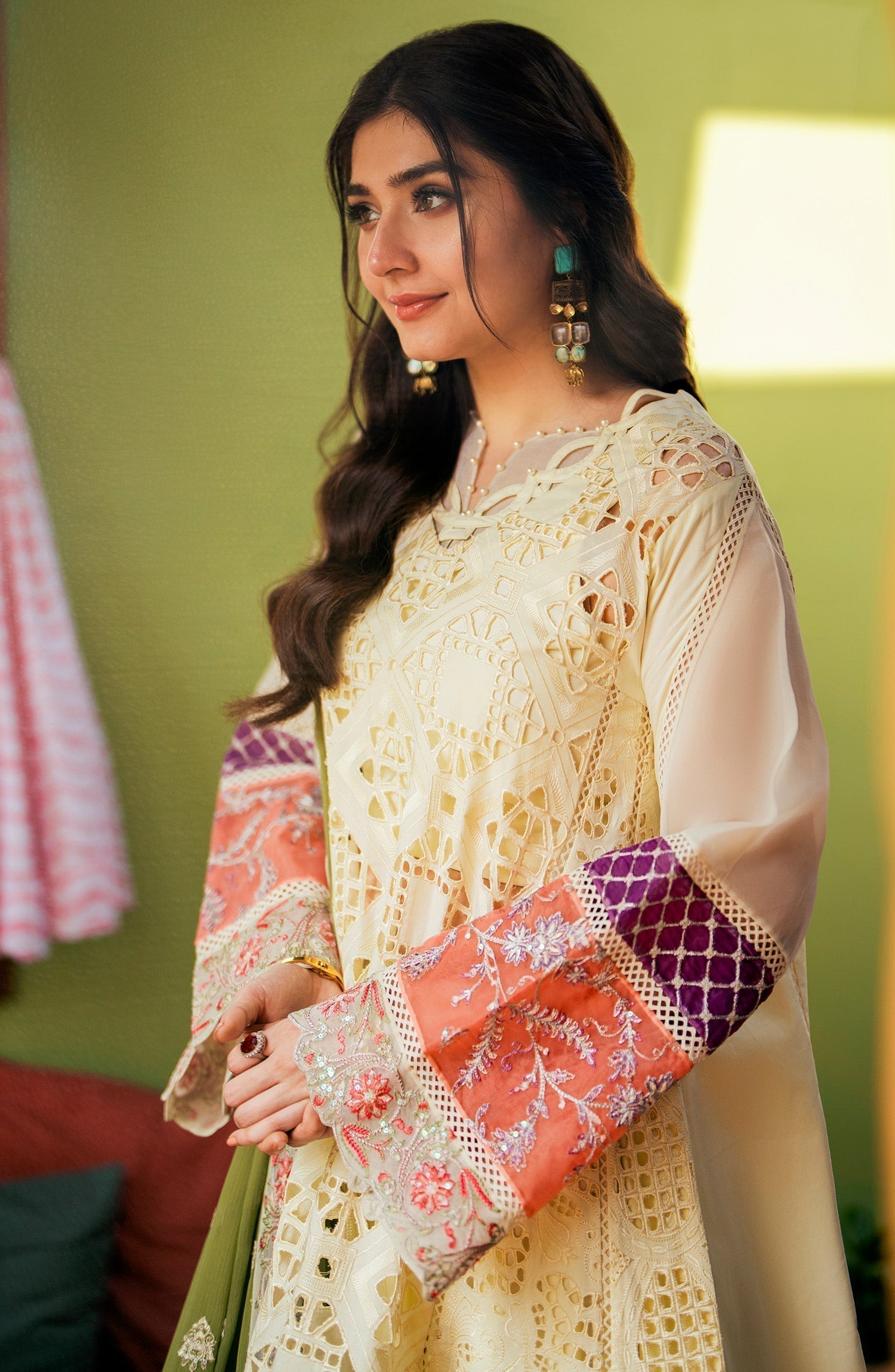 Maryum N Maria | Luxury Lawn 24 | Dina -  Maryum N Maria Luxury -  Agha Fabrics