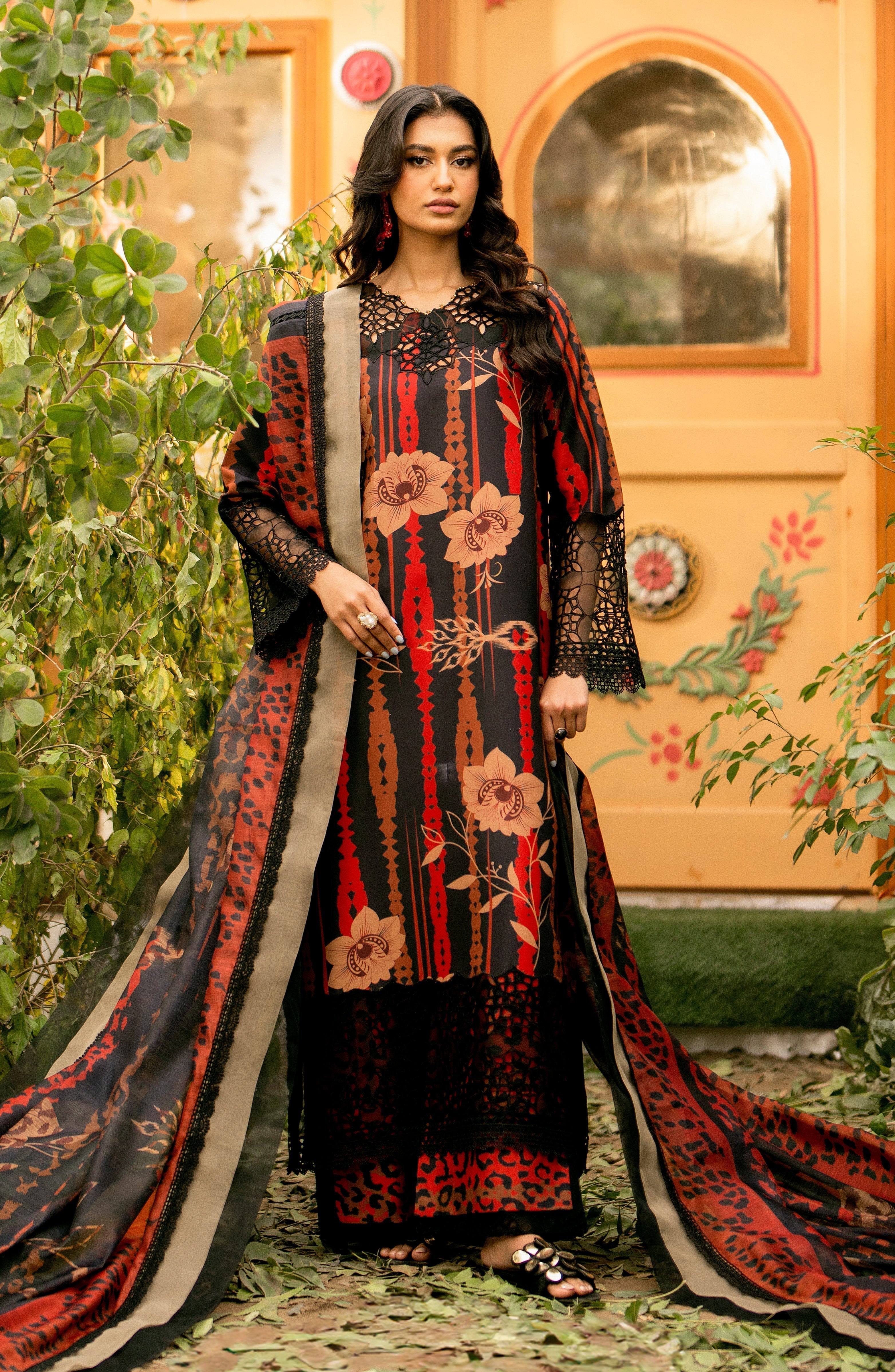 Maryum N Maria | Luxury Lawn 24 | Chione -  Maryum N Maria Luxury -  Agha Fabrics
