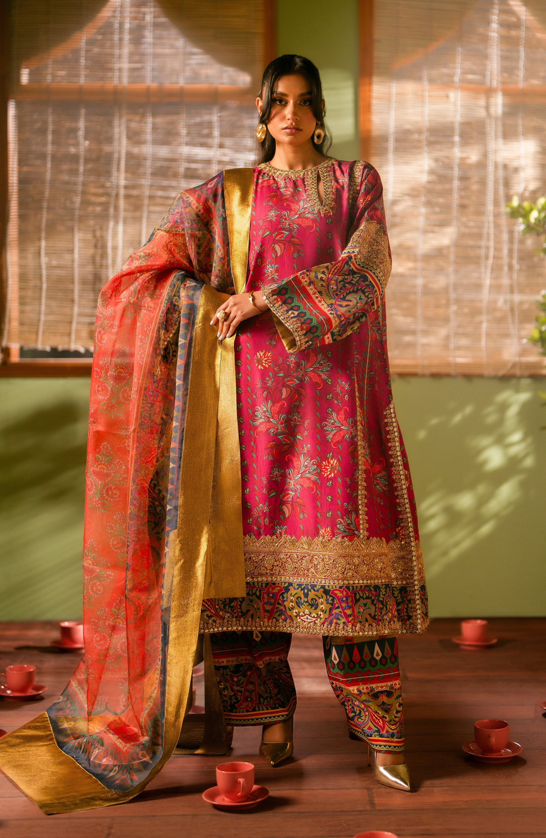 Maryum N Maria | Luxury Lawn 24 | Tefnut -  Maryum N Maria Luxury -  Agha Fabrics