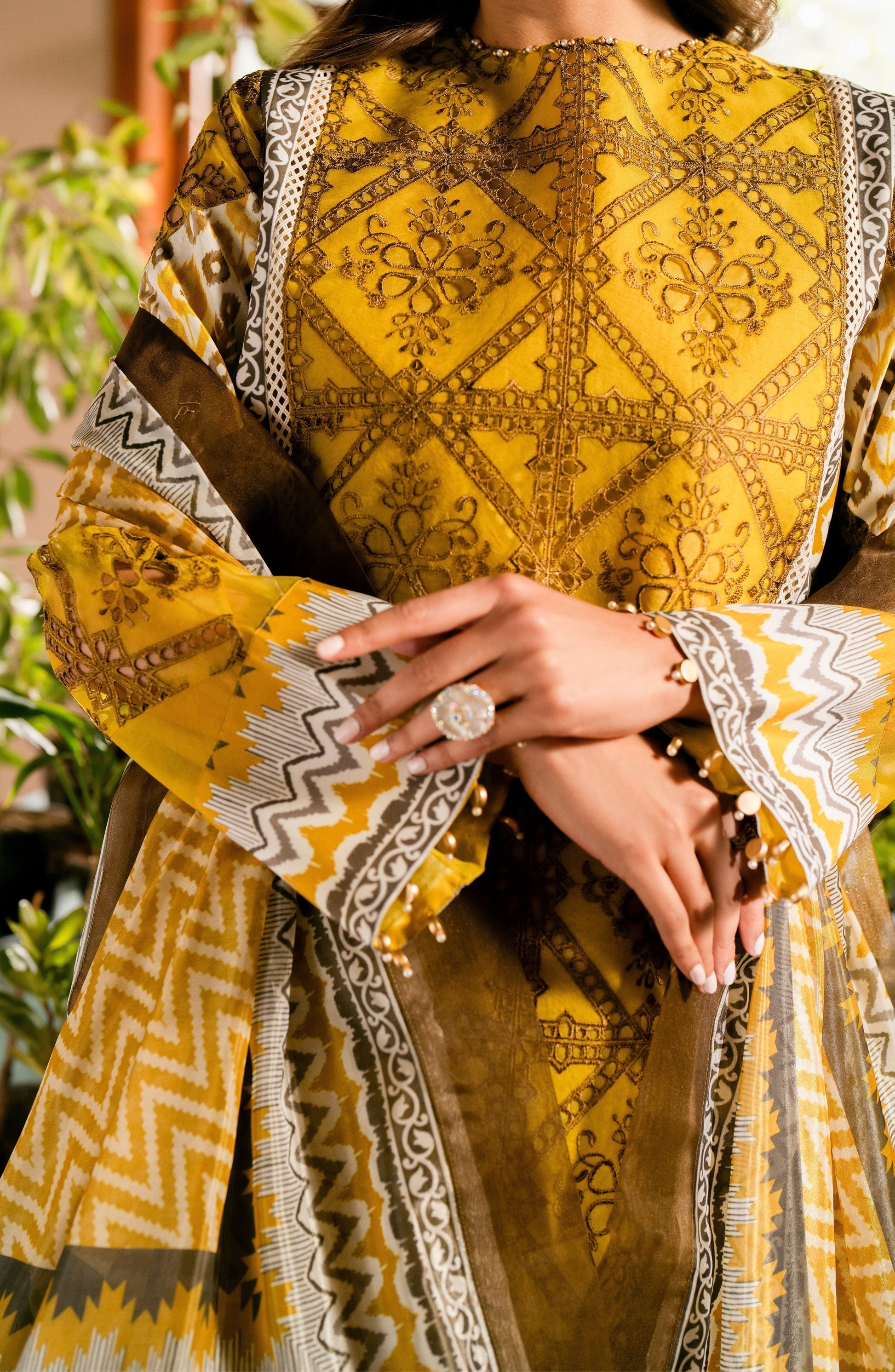 Maryum N Maria | Luxury Lawn 24 | Layla -  Maryum N Maria Luxury -  Agha Fabrics
