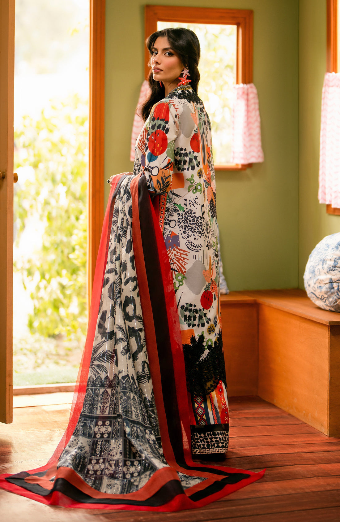 Maryum N Maria | Luxury Lawn 24 | Marwa -  Maryum N Maria Luxury -  Agha Fabrics