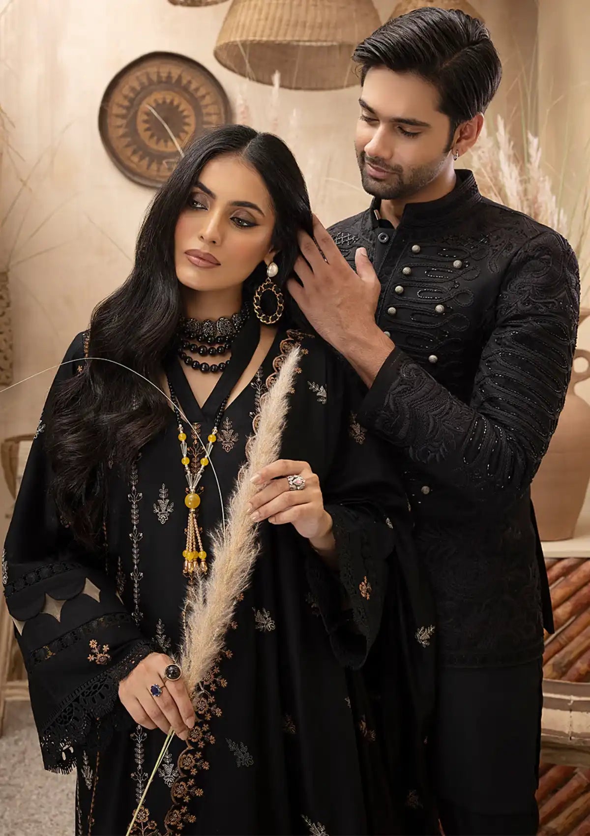 Winter Collection - Mahnur - Mehru - Cashmere Wool - MW#01 - Official Mahnur - Agha Fabrics UK