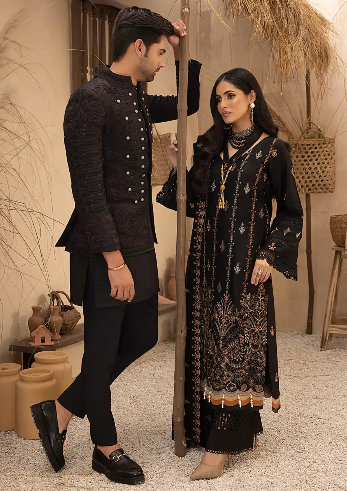 Winter Collection - Mahnur - Mehru - Cashmere Wool - MW#01 - Official Mahnur - Agha Fabrics UK