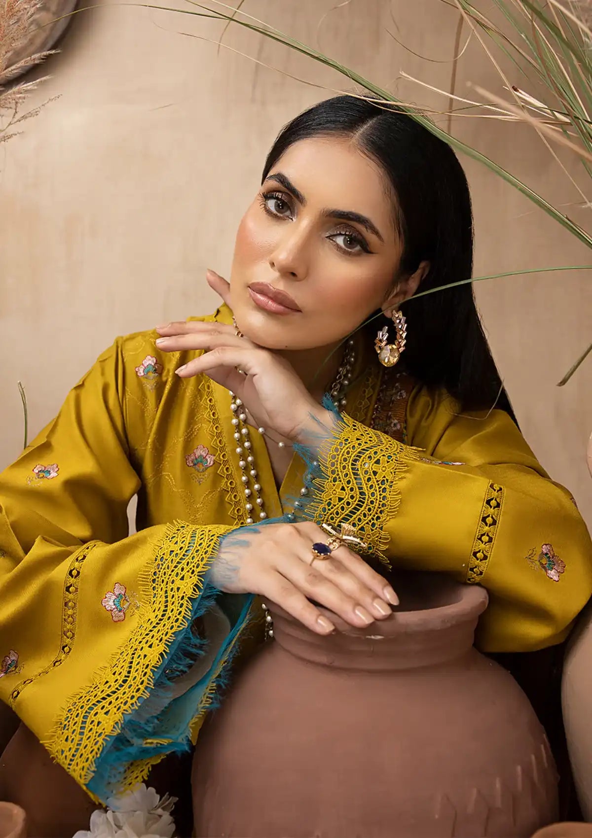 Winter Collection - Mahnur - Mehru - Cashmere Wool - MW#05 - Official Mahnur - Agha Fabrics UK