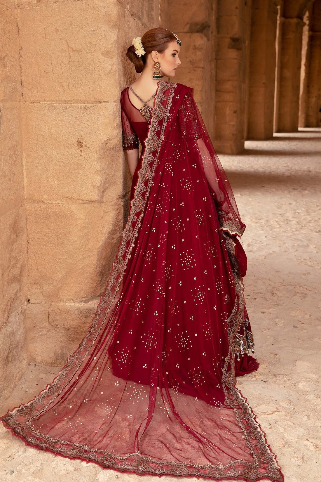 Maria B | Voyage a' Luxe Lawn | D-2403-B -  Maria B Luxury -  Agha Fabrics