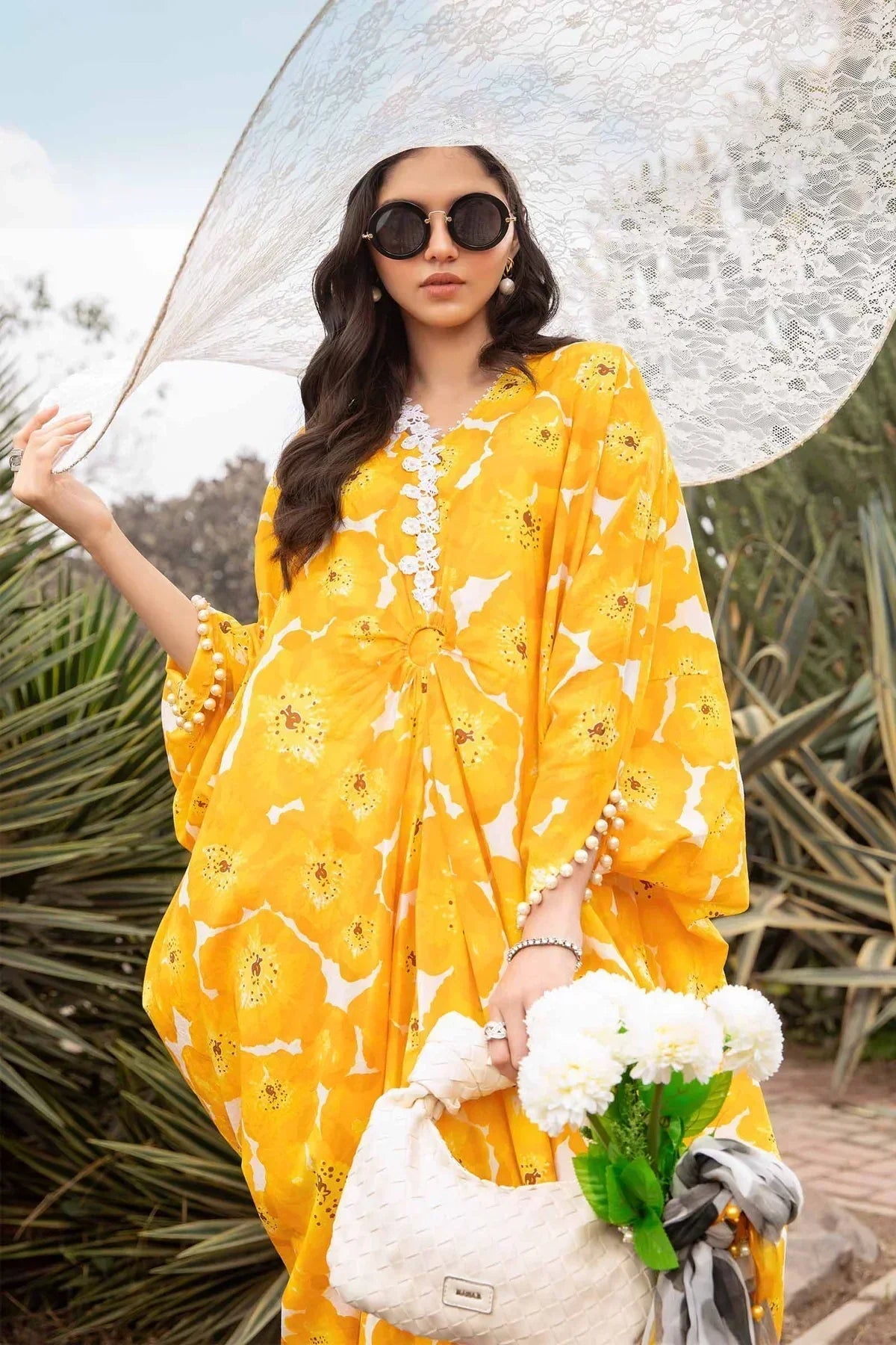 Maria B | M Prints Spring 24 | MPT-2112-B -  Maria B Luxury -  Agha Fabrics