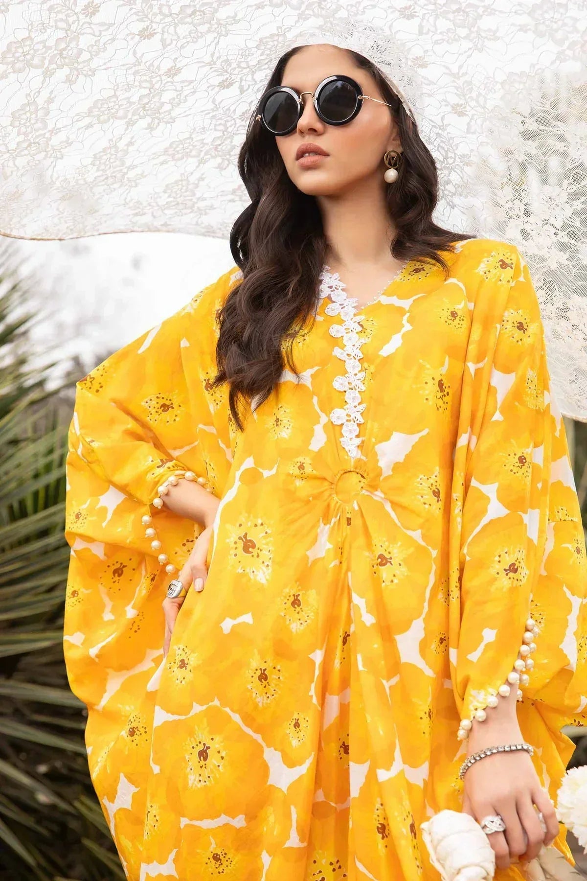 Maria B | M Prints Spring 24 | MPT-2112-B -  Maria B Luxury -  Agha Fabrics