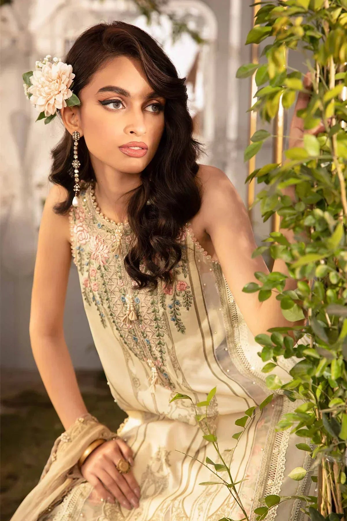 Maria B | M Prints Spring 24 | MPT-2104-A -  Maria B Luxury -  Agha Fabrics