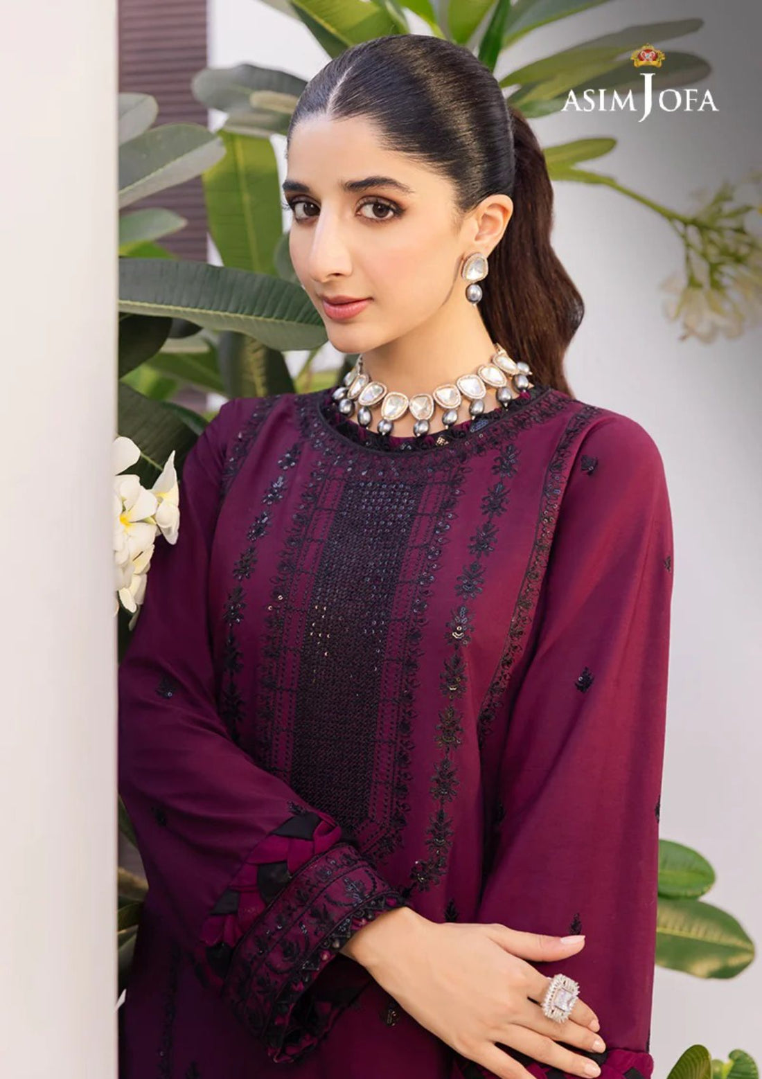 Formal Collection - Asim Jofa - Zari Sitara - AJZS#1 - Official Asim Jofa - Agha Fabrics UK