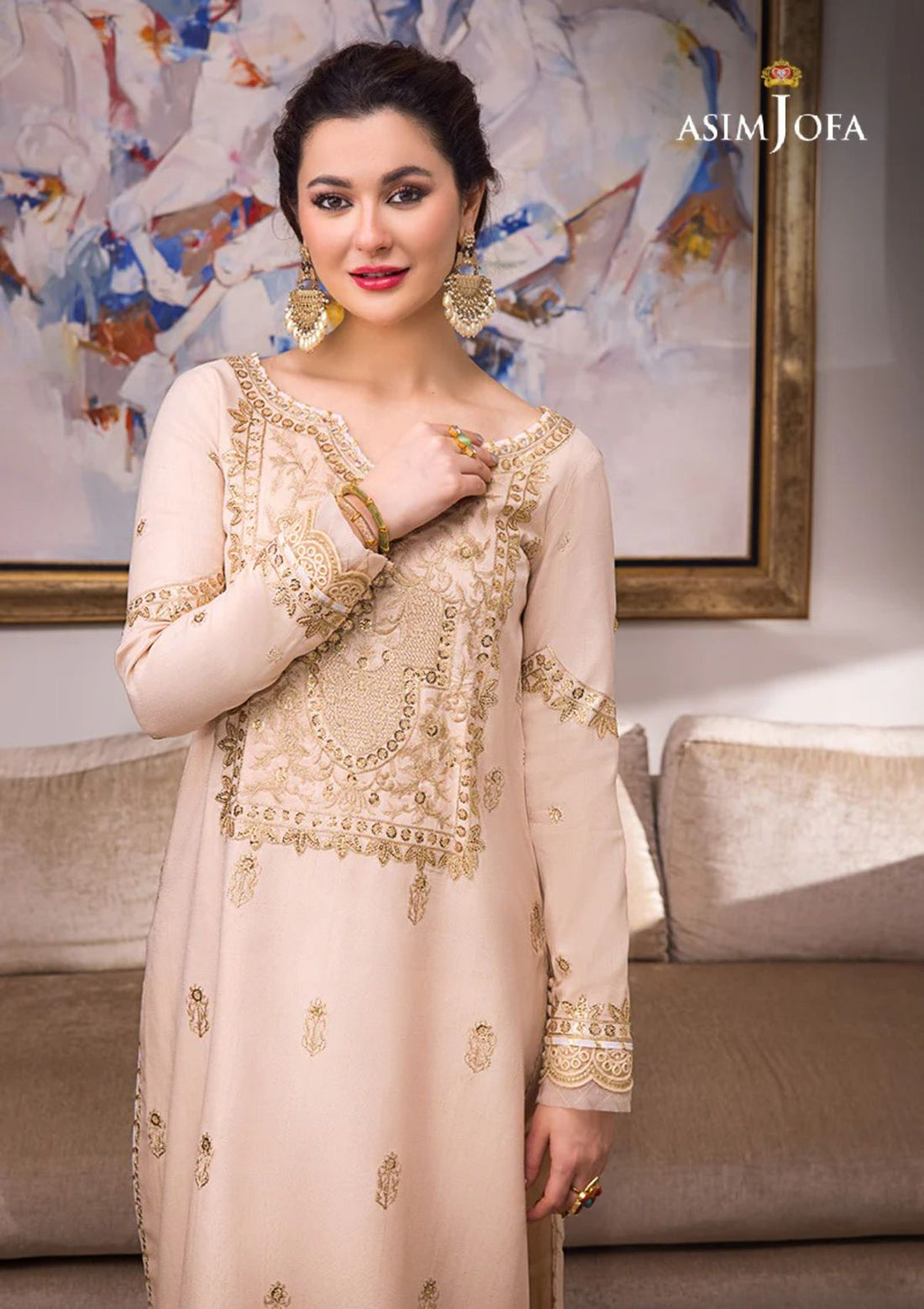 Formal Collection - Asim Jofa - Zari Sitara - AJZS#15 - Official Asim Jofa - Agha Fabrics UK