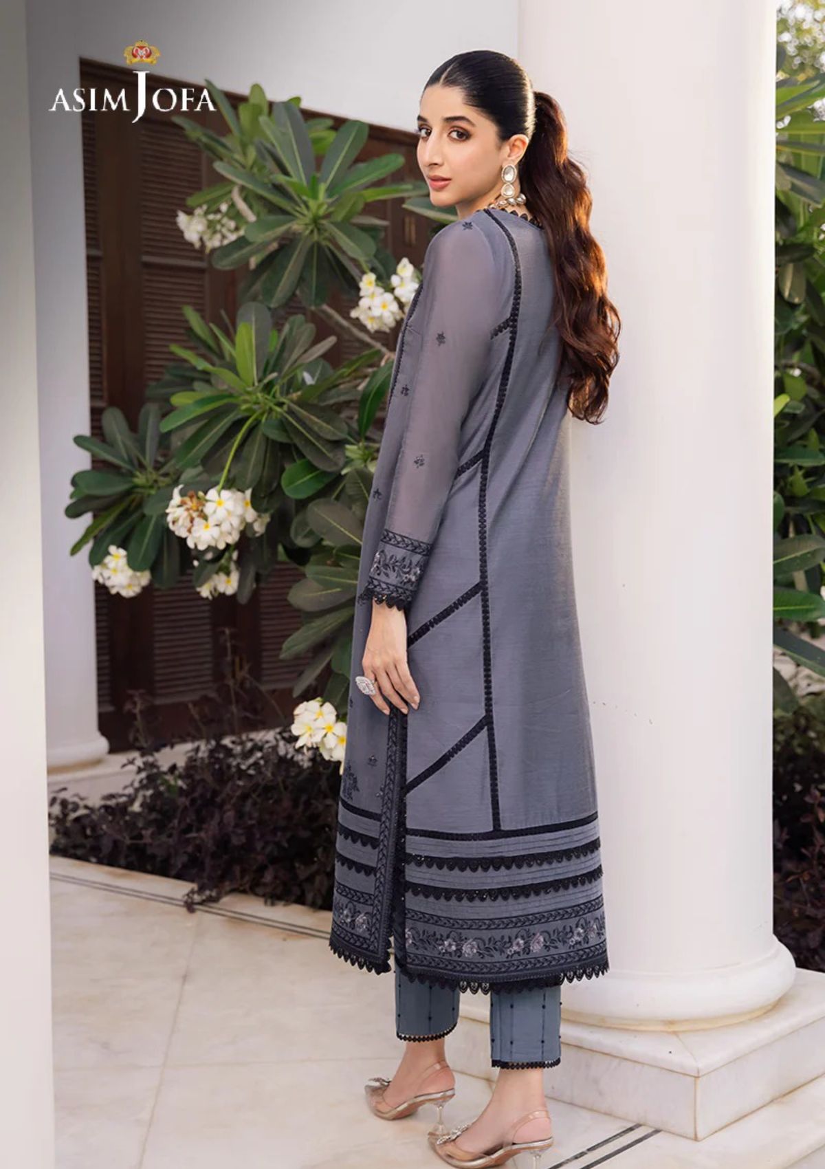 Formal Collection - Asim Jofa - Zari Sitara - AJZS#7 - Official Asim Jofa - Agha Fabrics UK