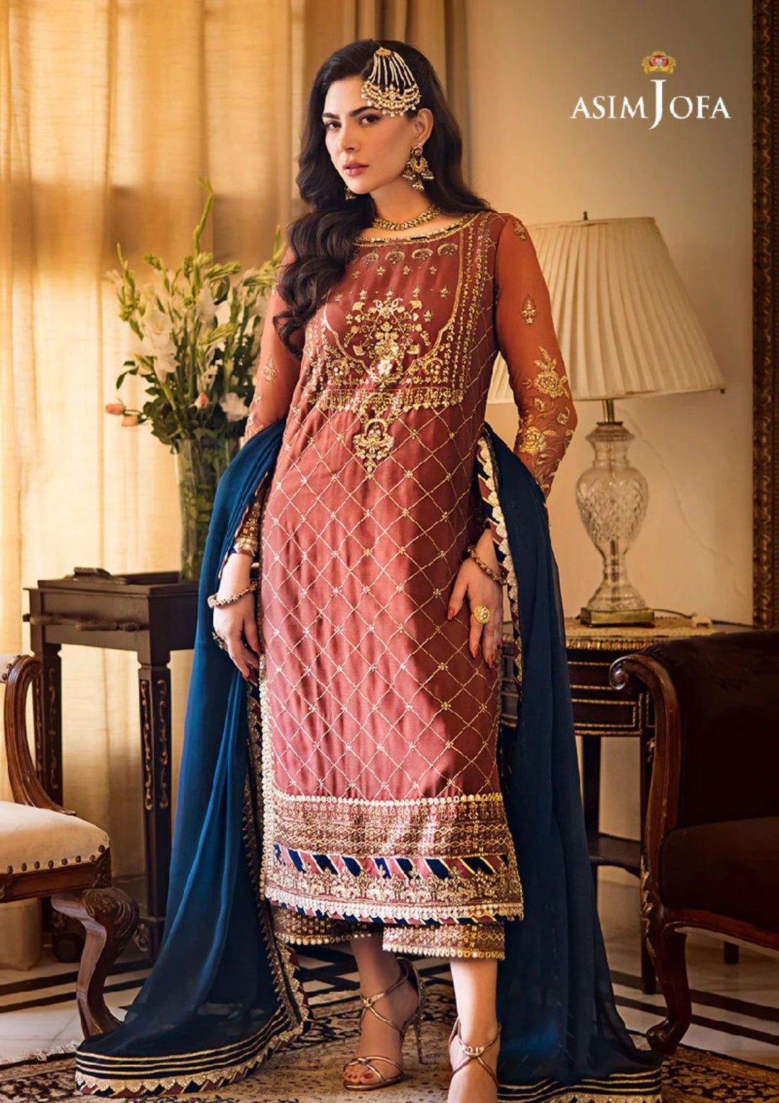 Formal Collection - Asim Jofa - Zari Sitara - AJZS#29 - Official Asim Jofa - Agha Fabrics UK