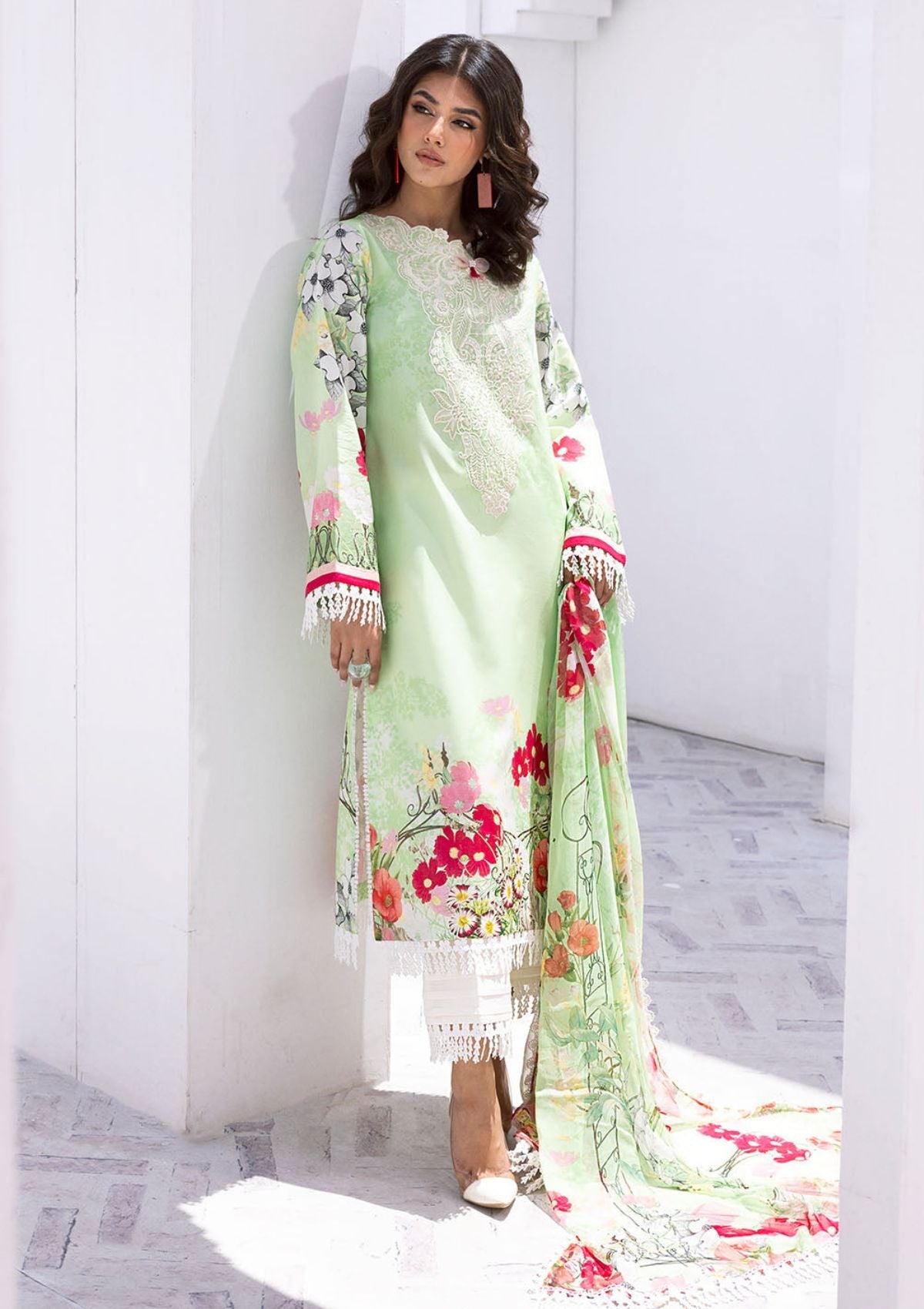 Lawn Collection - Roheenaz - Leya - 5a - Jungle Jive