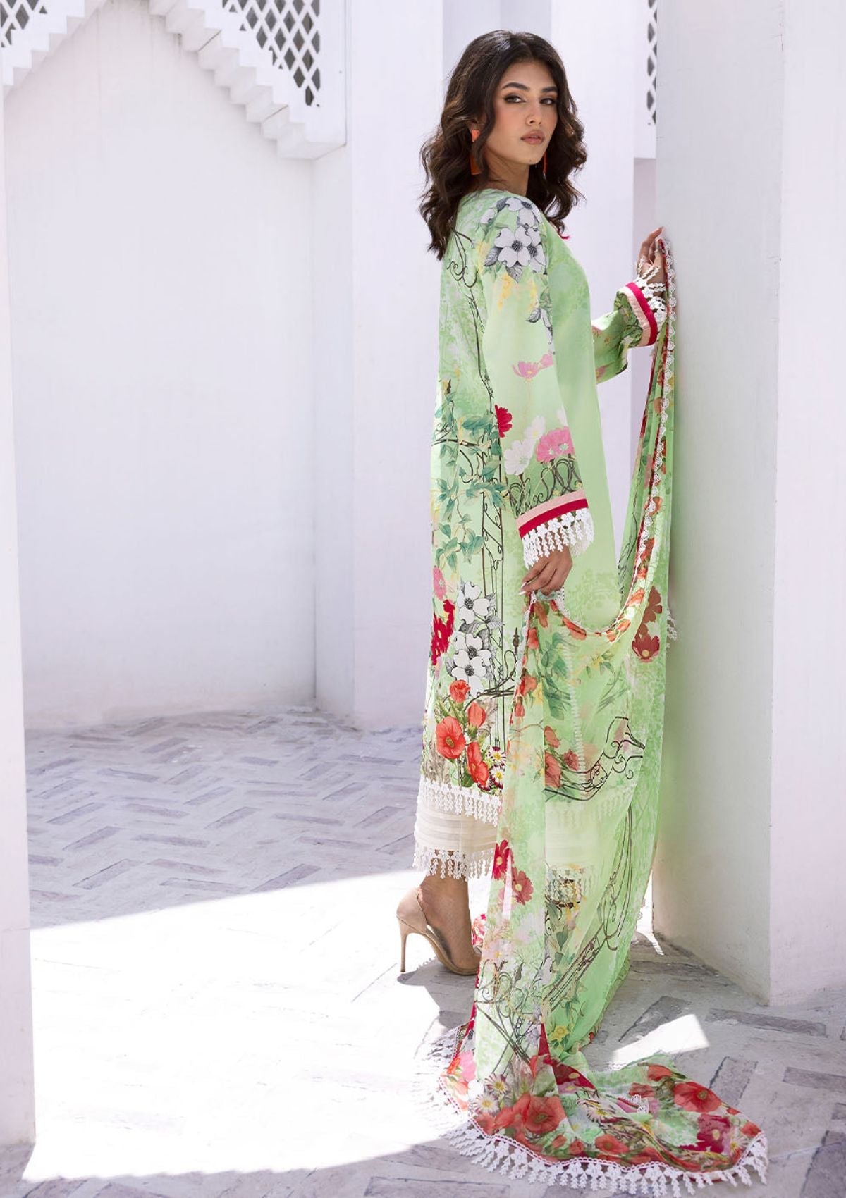 Lawn Collection - Roheenaz - Leya - 5a - Jungle Jive