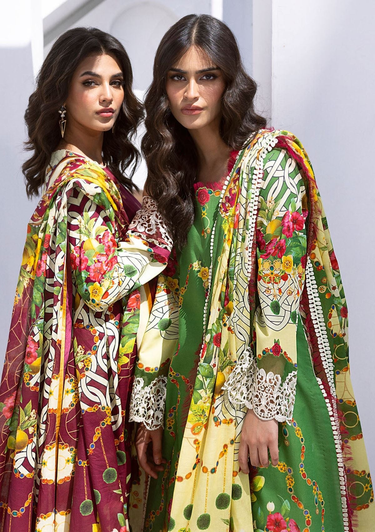 Lawn Collection - Roheenaz - 9b- Leya - Starfish Stroll