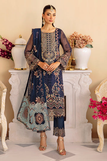 Ramsha | Minhal Organza Collection | M-1209