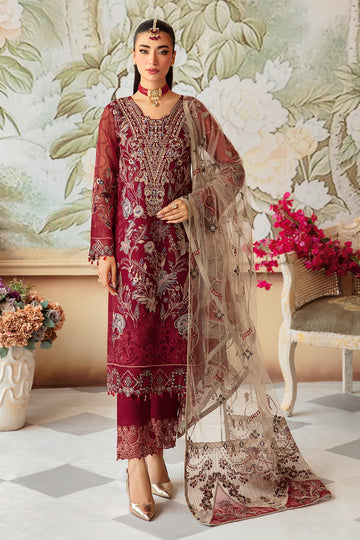 Ramsha | Minhal Organza Collection | M-1201