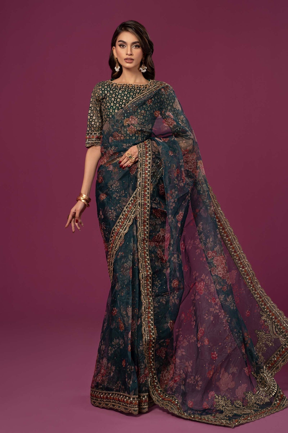 Maria B | Formal Wears | SF-EF24-08S -  Maria B Formal -  Agha Fabrics