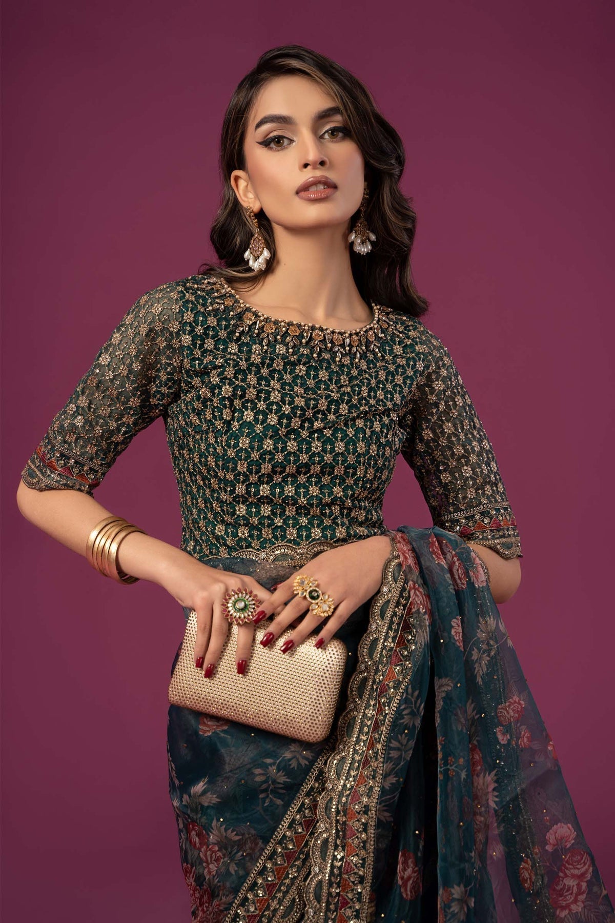 Maria B | Formal Wears | SF-EF24-08S -  Maria B Formal -  Agha Fabrics