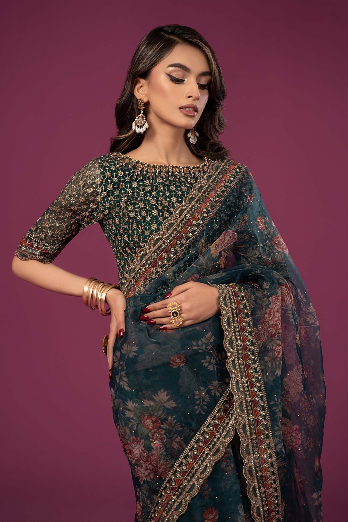 Maria B | Formal Wears | SF-EF24-08S -  Maria B Formal -  Agha Fabrics