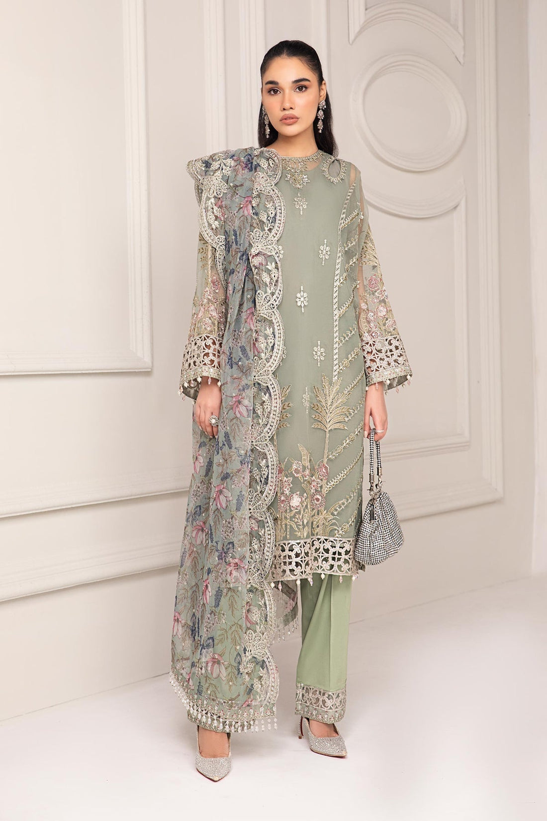 Maria B | Formal Wears | SF-EF24-12 -  Maria B Formal -  Agha Fabrics
