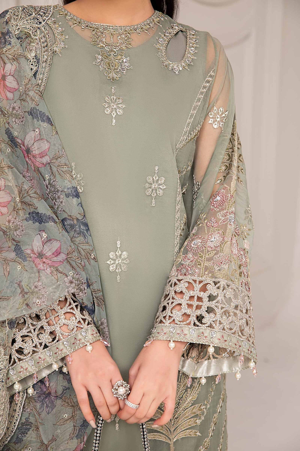Maria B | Formal Wears | SF-EF24-12 -  Maria B Formal -  Agha Fabrics