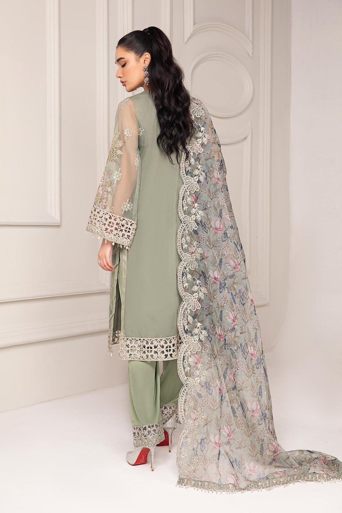 Maria B | Formal Wears | SF-EF24-12 -  Maria B Formal -  Agha Fabrics