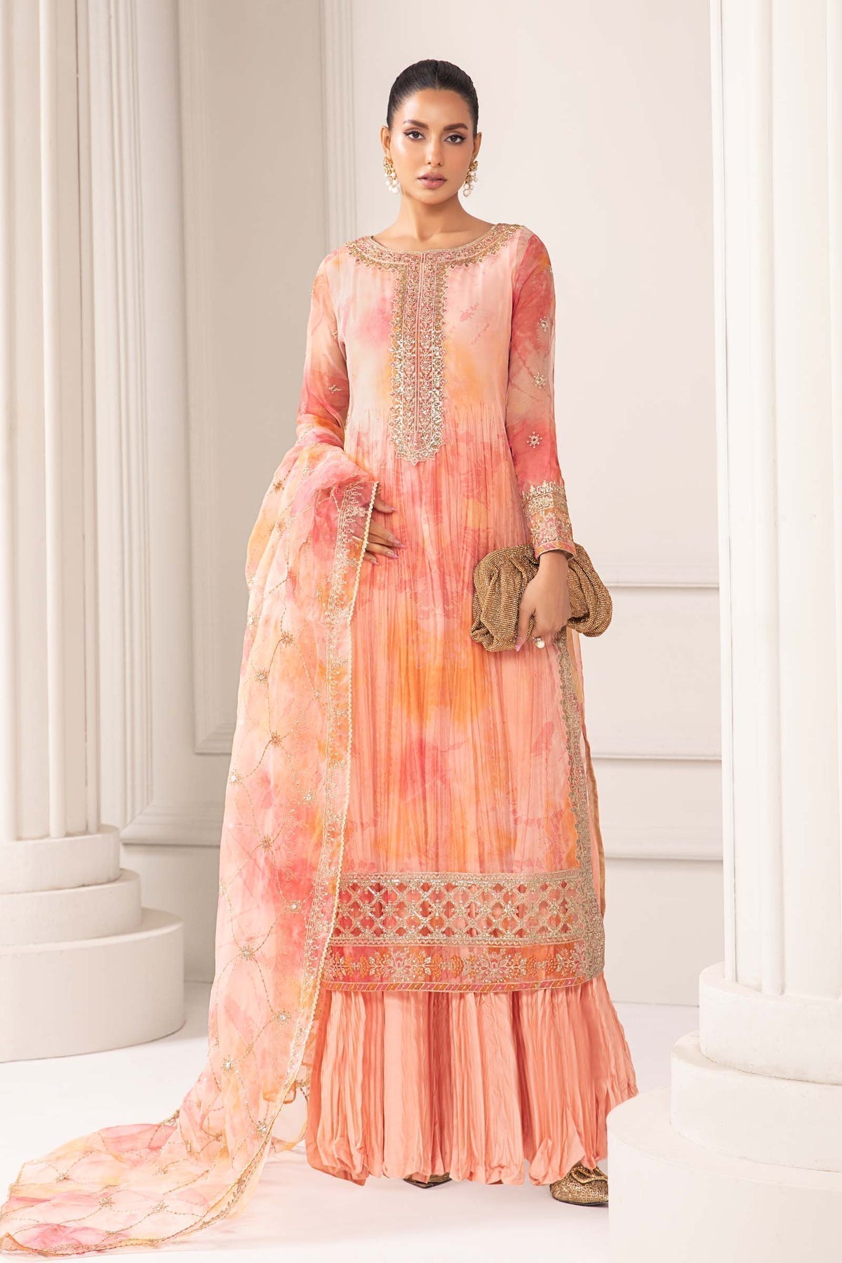 Maria B | Formal Wears | SF-EF24-20S -  Maria B Formal -  Agha Fabrics