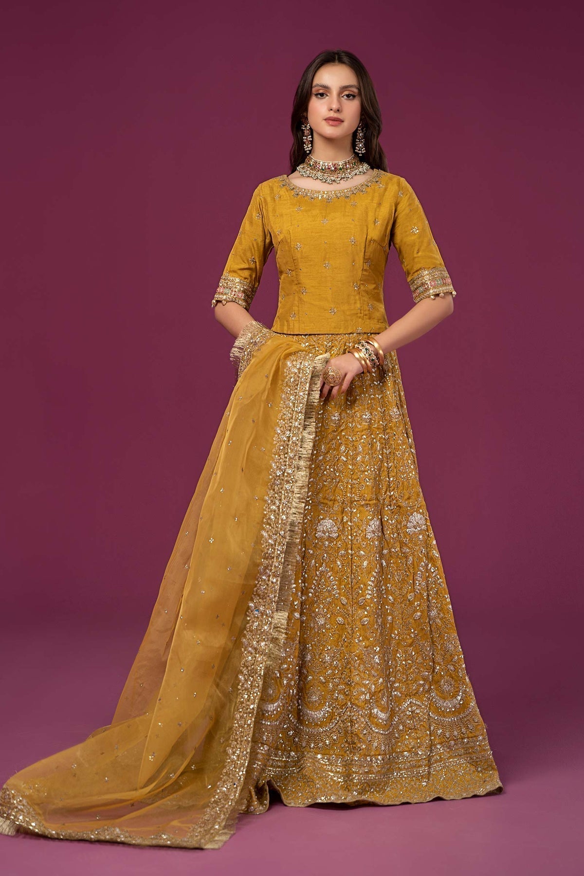Maria B | Formal Wears | SF-EF24-26 -  Maria B Formal -  Agha Fabrics