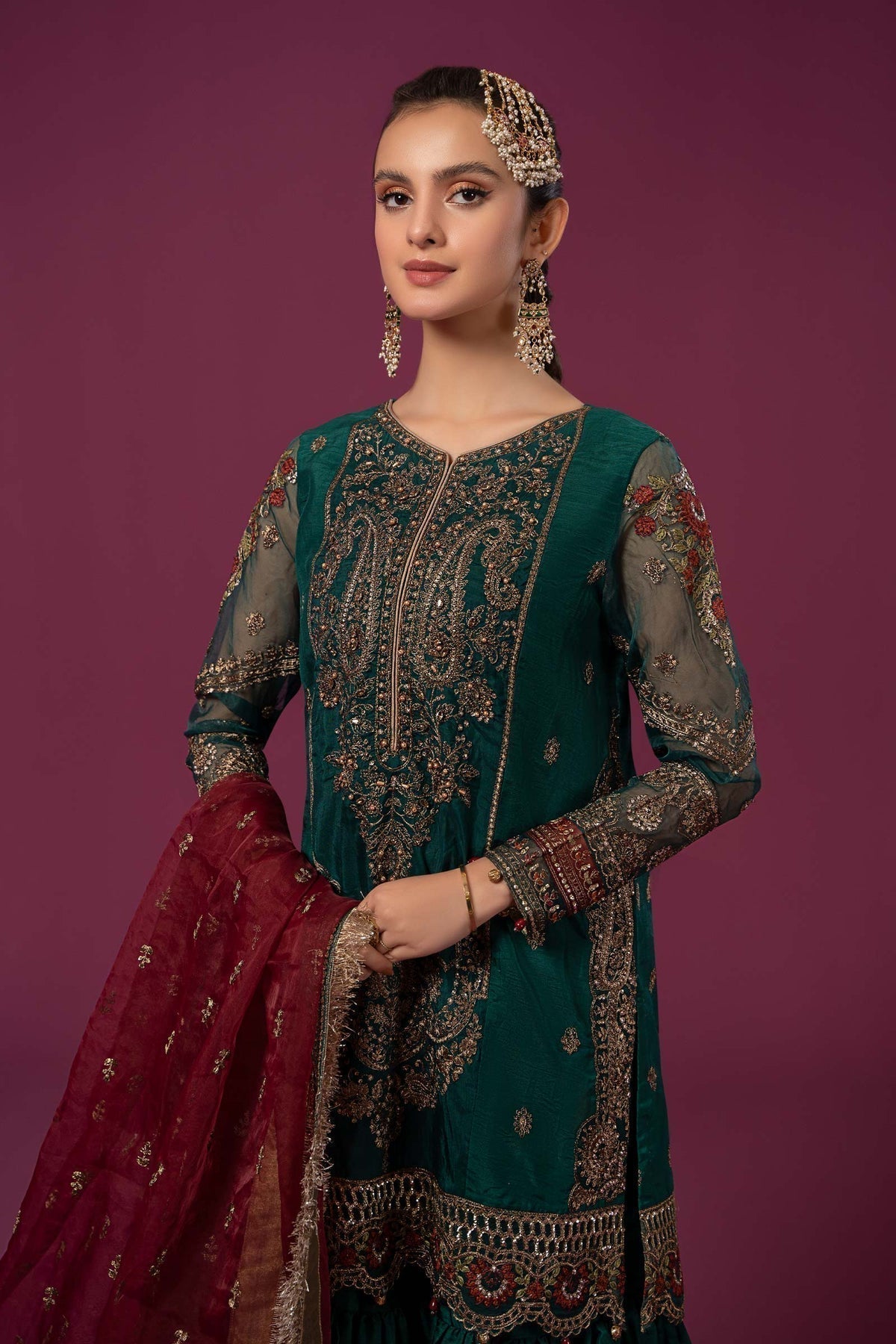 Maria B | Formal Wears | SF-EF24-15 -  Maria B Formal -  Agha Fabrics