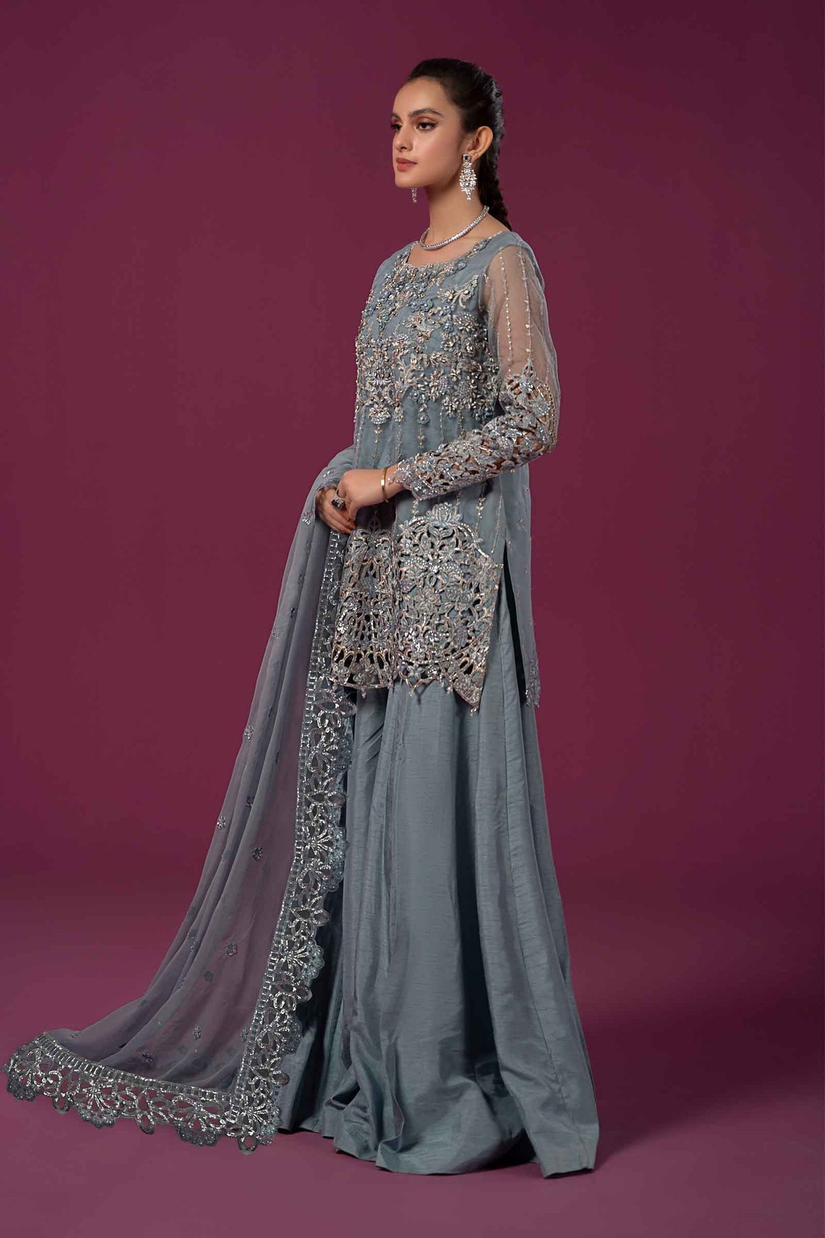 Maria B | Formal Wears | SF-EF24-22 -  Maria B Formal -  Agha Fabrics